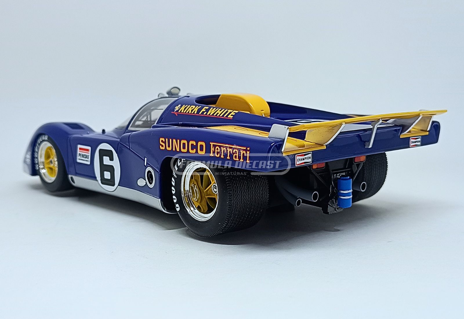 Ferrari 512M #6 Donohue/Hobbs - 3º lugar 24h Daytona 1971 - 1:18 Werk83 - 5
