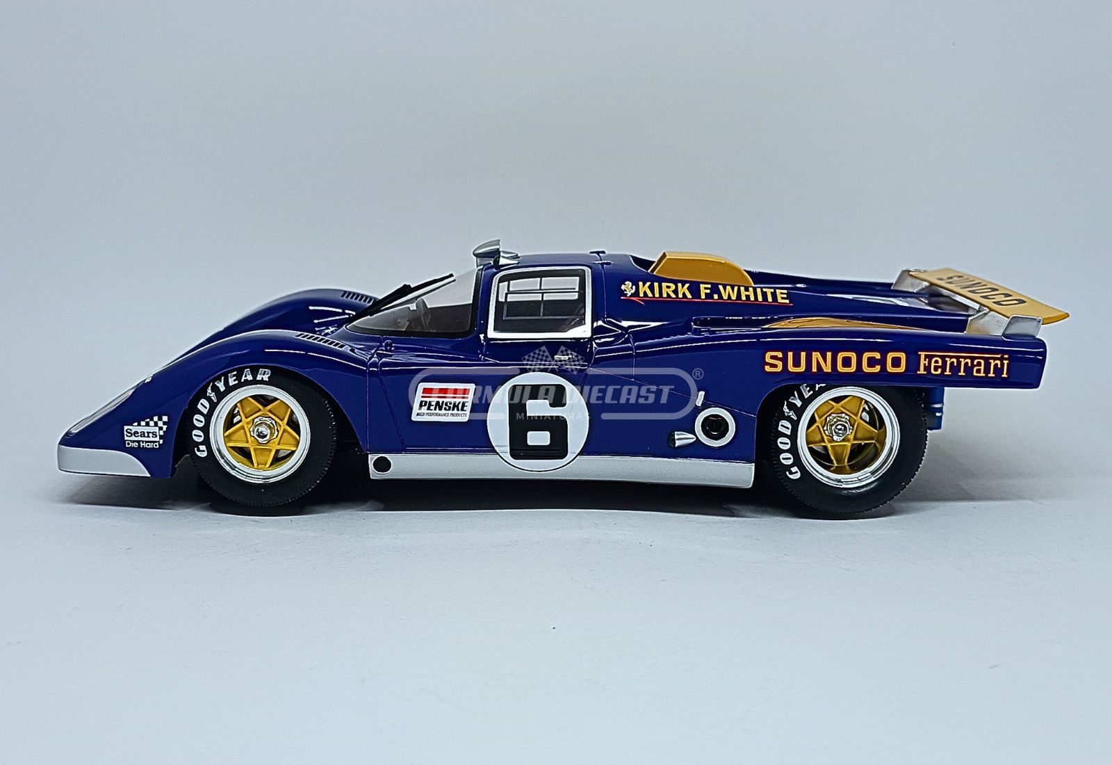Ferrari 512M #6 Donohue/Hobbs - 3º lugar 24h Daytona 1971 - 1:18 Werk83 - 6