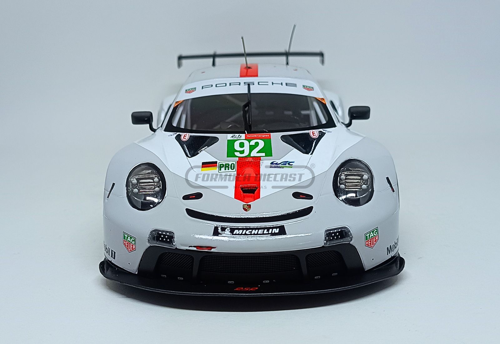 Porsche 911 RSR-19 #92 Christensen/Estre/Jani - 24h Le Mans 2021 - 1:18 IXO - 2