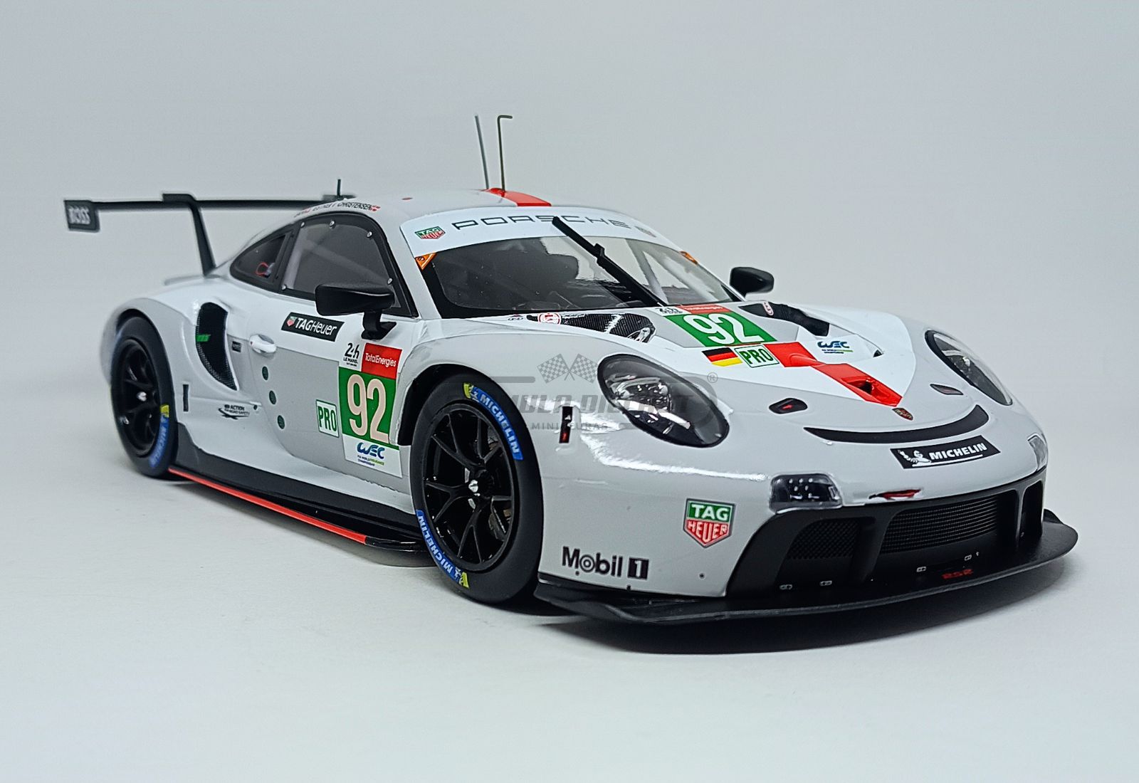 Porsche 911 RSR-19 #92 Christensen/Estre/Jani - 24h Le Mans 2021 - 1:18 IXO - 3