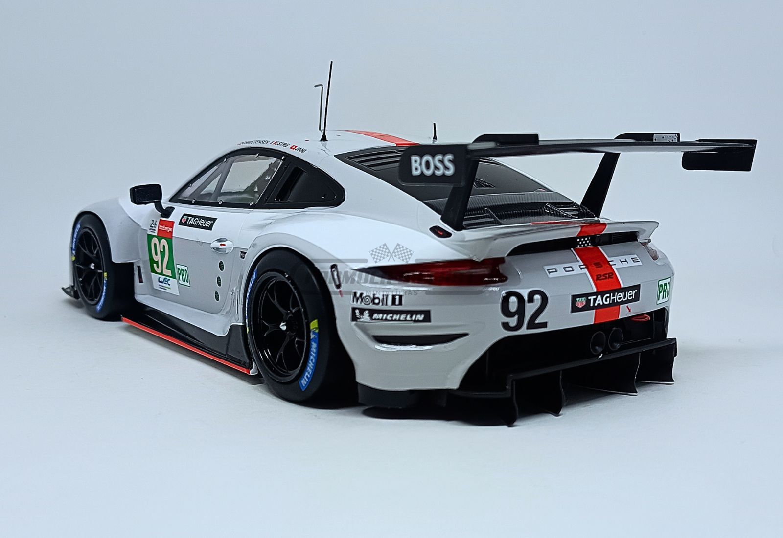 Porsche 911 RSR-19 #92 Christensen/Estre/Jani - 24h Le Mans 2021 - 1:18 IXO - 5