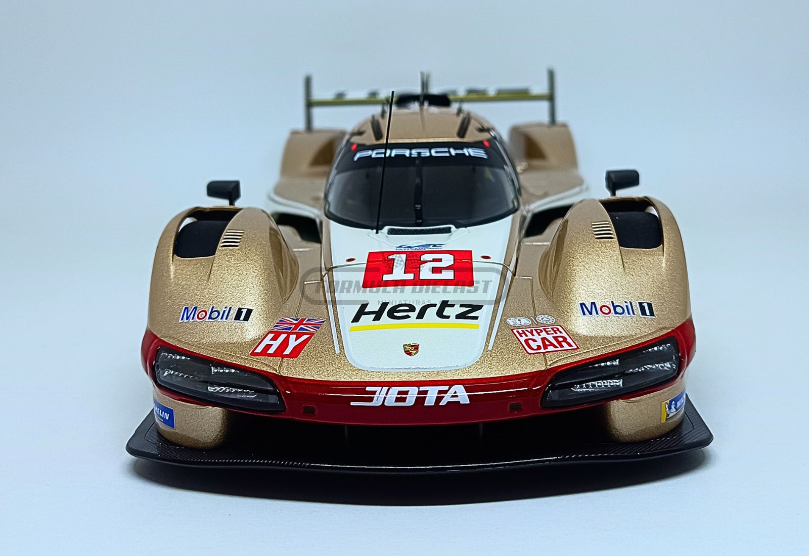 Porsche 963 Hertz Team Jota #12 Ilott/Stevens - Vencedor 6h Spa 2024 - 1:18 Norev - 2