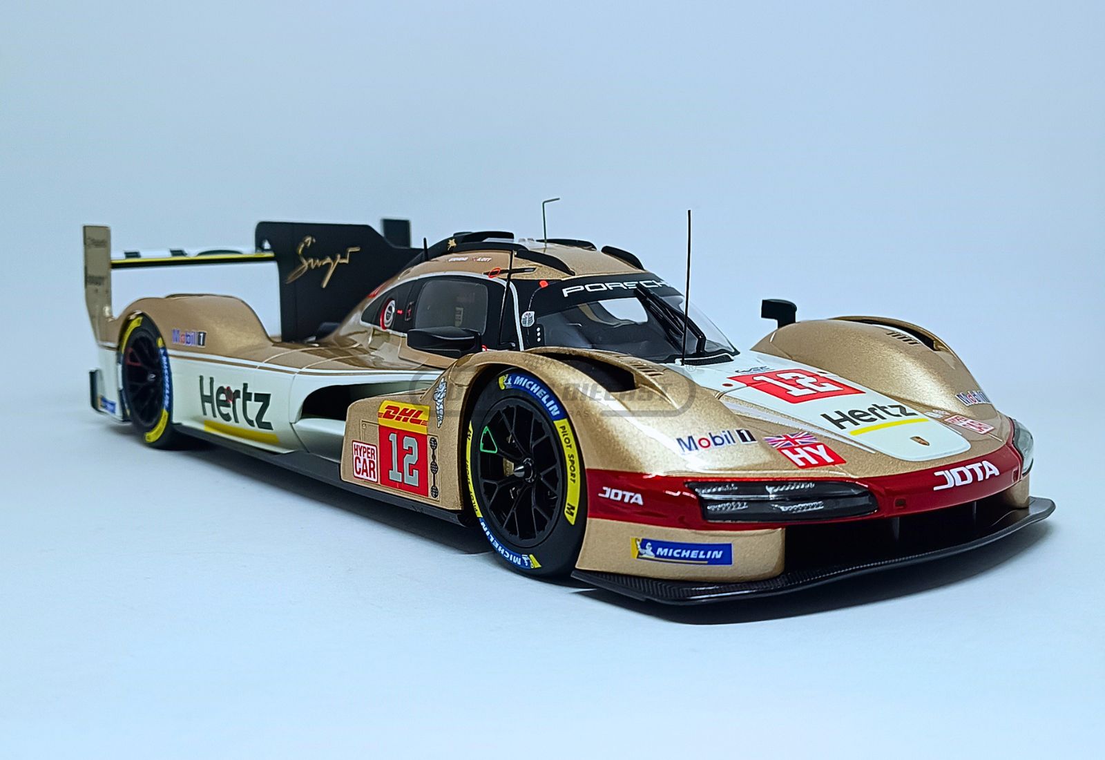 Porsche 963 Hertz Team Jota #12 Ilott/Stevens - Vencedor 6h Spa 2024 - 1:18 Norev - 3