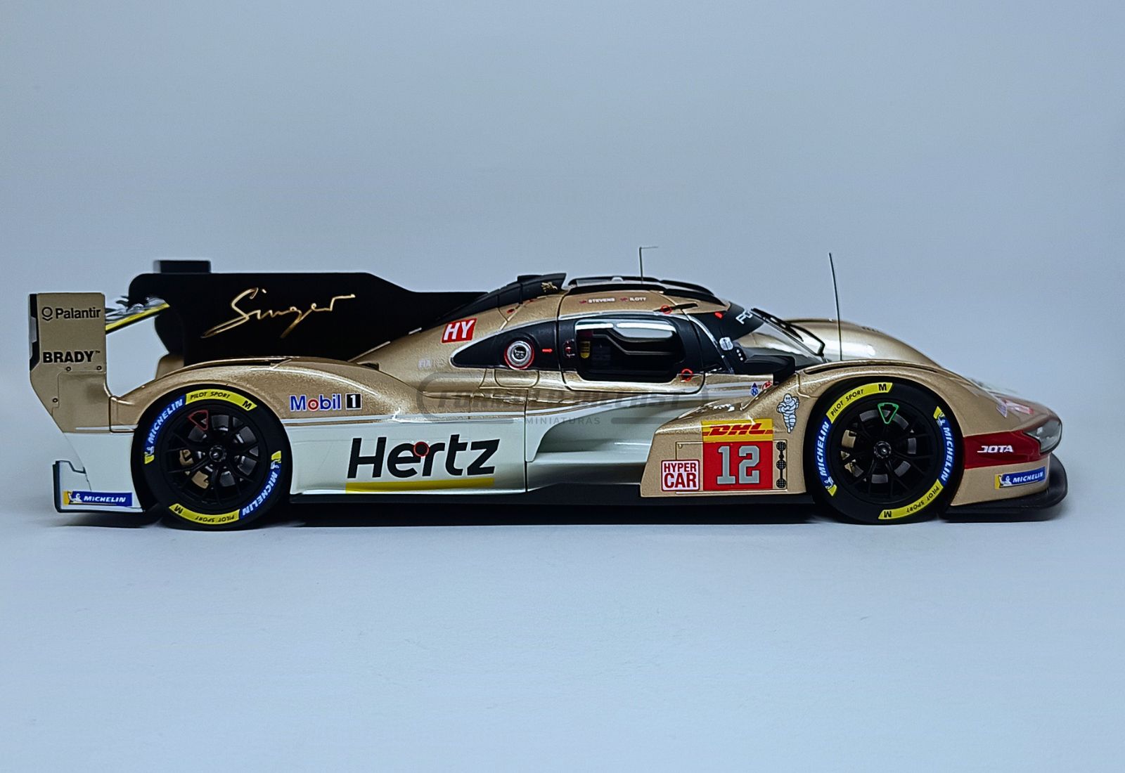 Porsche 963 Hertz Team Jota #12 Ilott/Stevens - Vencedor 6h Spa 2024 - 1:18 Norev - 4