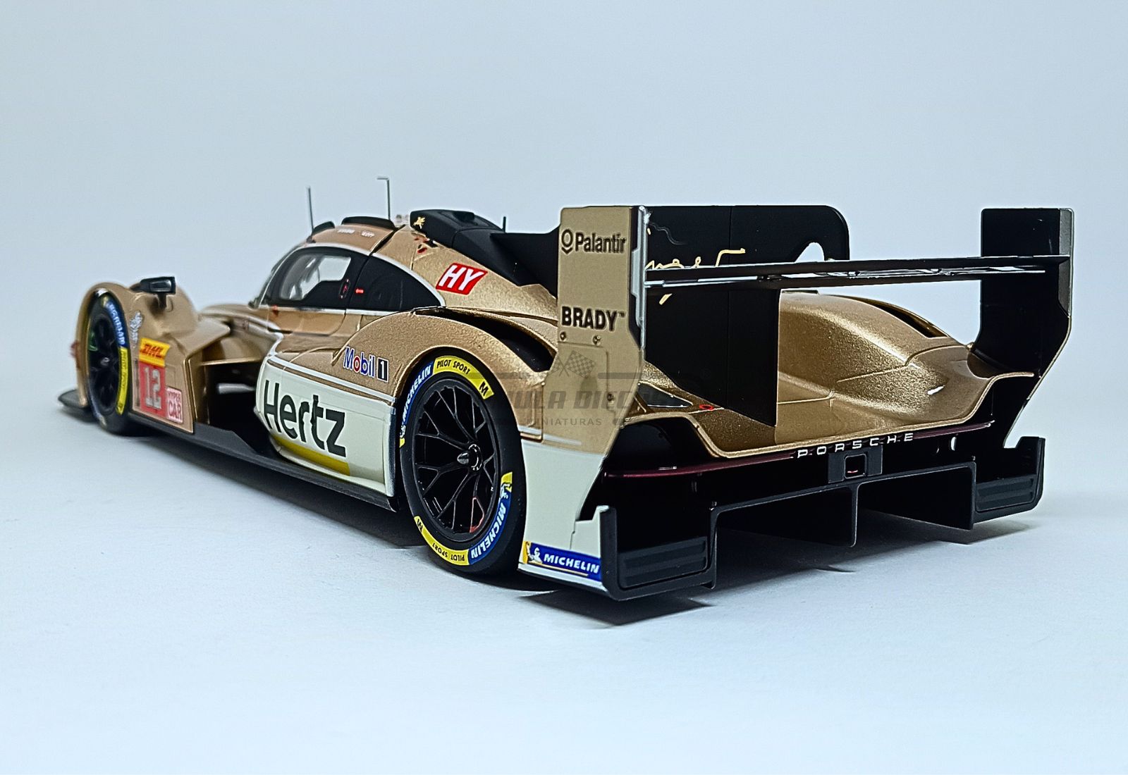 Porsche 963 Hertz Team Jota #12 Ilott/Stevens - Vencedor 6h Spa 2024 - 1:18 Norev - 5