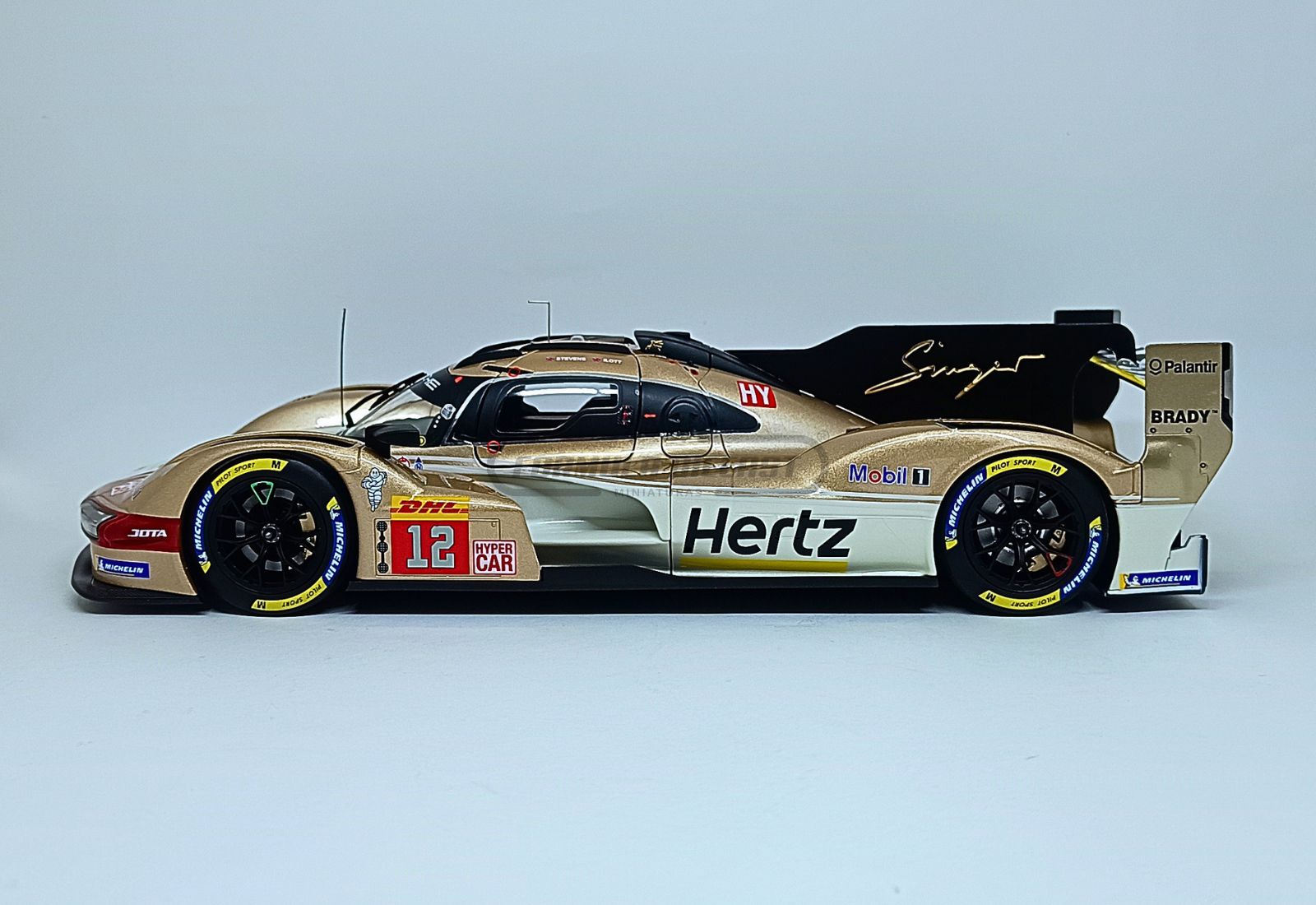 Porsche 963 Hertz Team Jota #12 Ilott/Stevens - Vencedor 6h Spa 2024 - 1:18 Norev - 6