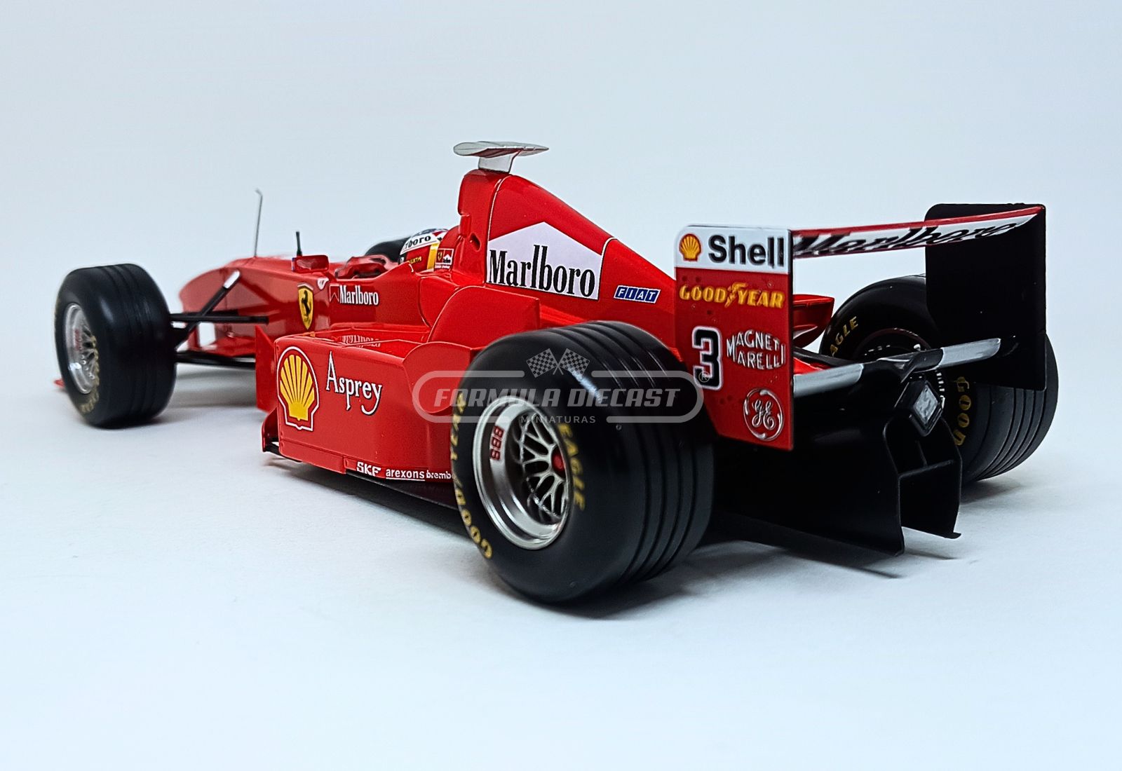 Ferrari F300 #3 M. Schumacher - Vencedor GP Itália Monza - F1 1998 - 1:18 Werk83 - 5