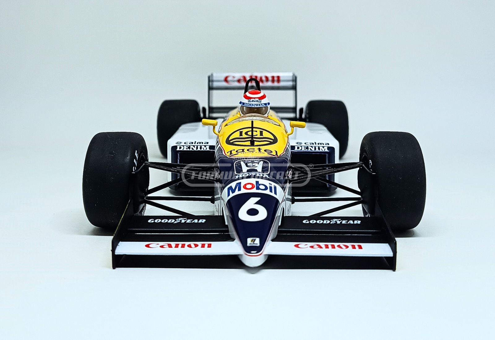 Williams FW11 #6 N. Piquet - Vencedor GP Brasil F1 1986 - 1:18 MCG - 2