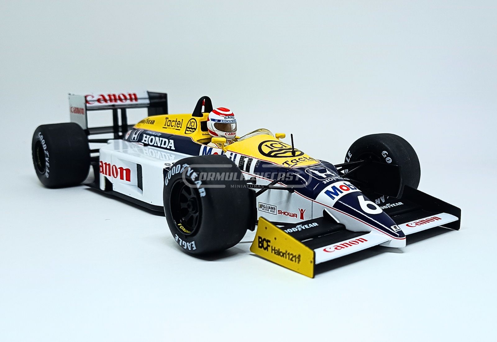 Williams FW11 #6 N. Piquet - Vencedor GP Brasil F1 1986 - 1:18 MCG - 3