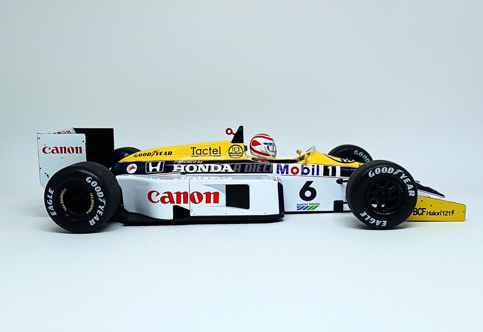 Williams FW11 #6 N. Piquet - Vencedor GP Brasil F1 1986 - 1:18 MCG - 4