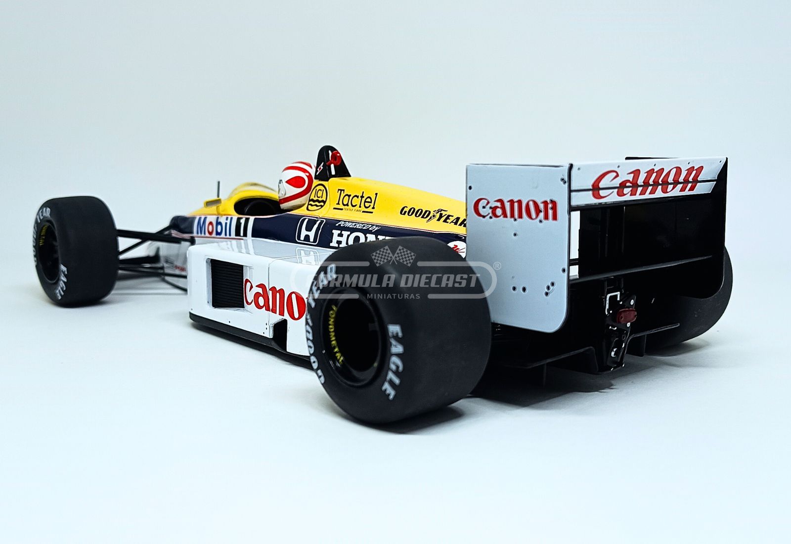 Williams FW11 #6 N. Piquet - Vencedor GP Brasil F1 1986 - 1:18 MCG - 5