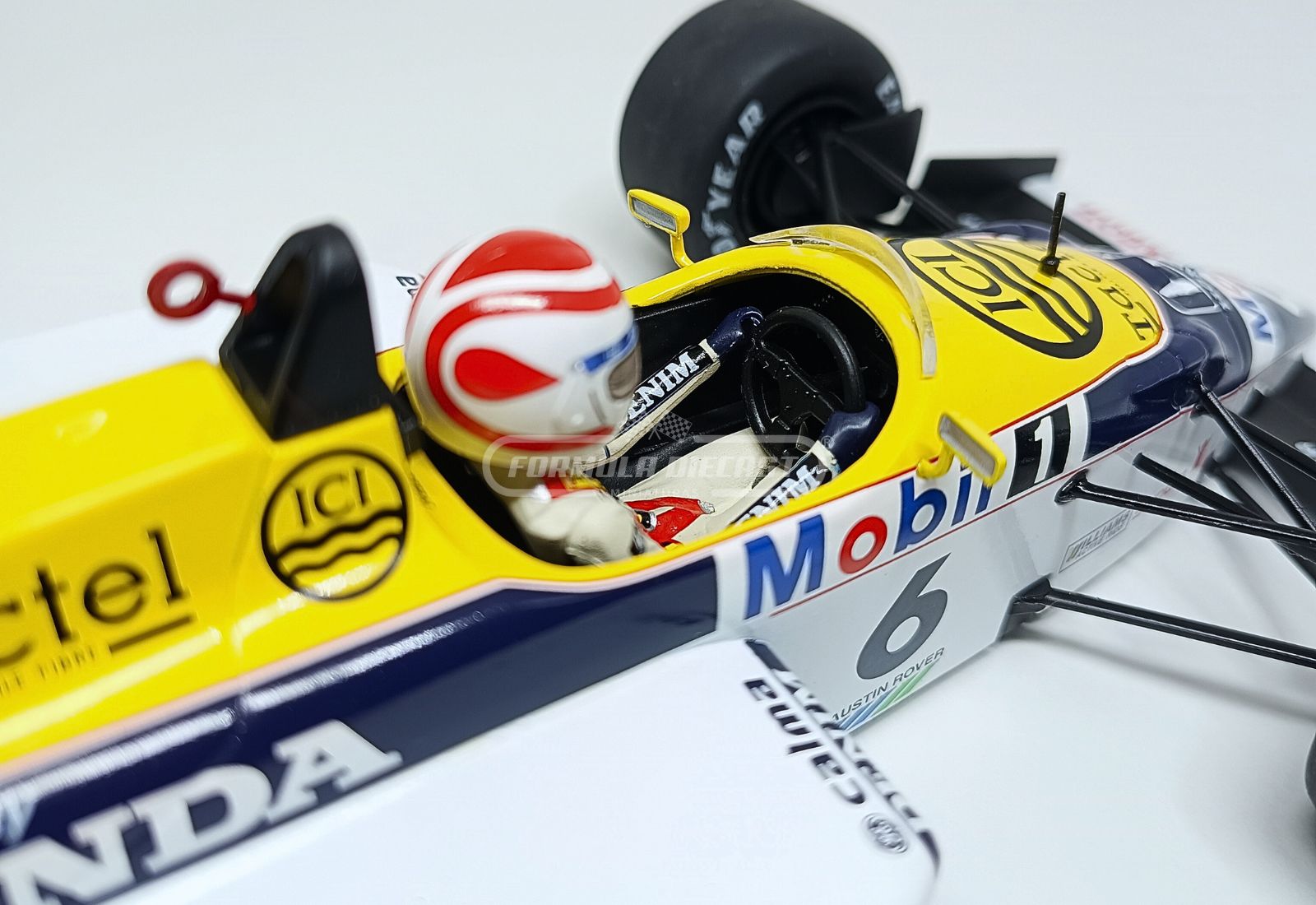 Williams FW11 #6 N. Piquet - Vencedor GP Brasil F1 1986 - 1:18 MCG - 7