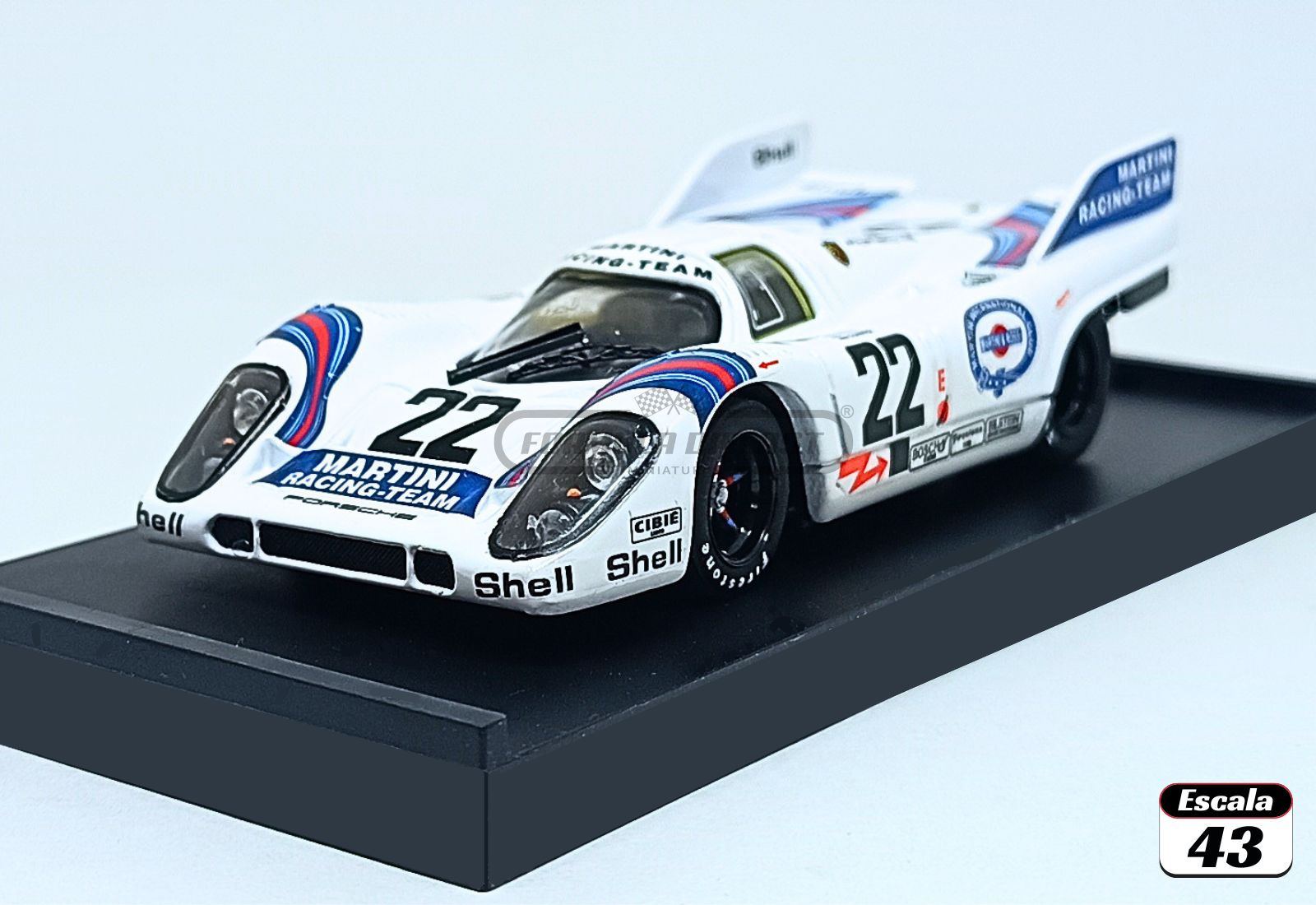 Porsche 917K #22 Marko/van Lennep - Vencedor 24h Le Mans 1971 - 1:43 Brumm