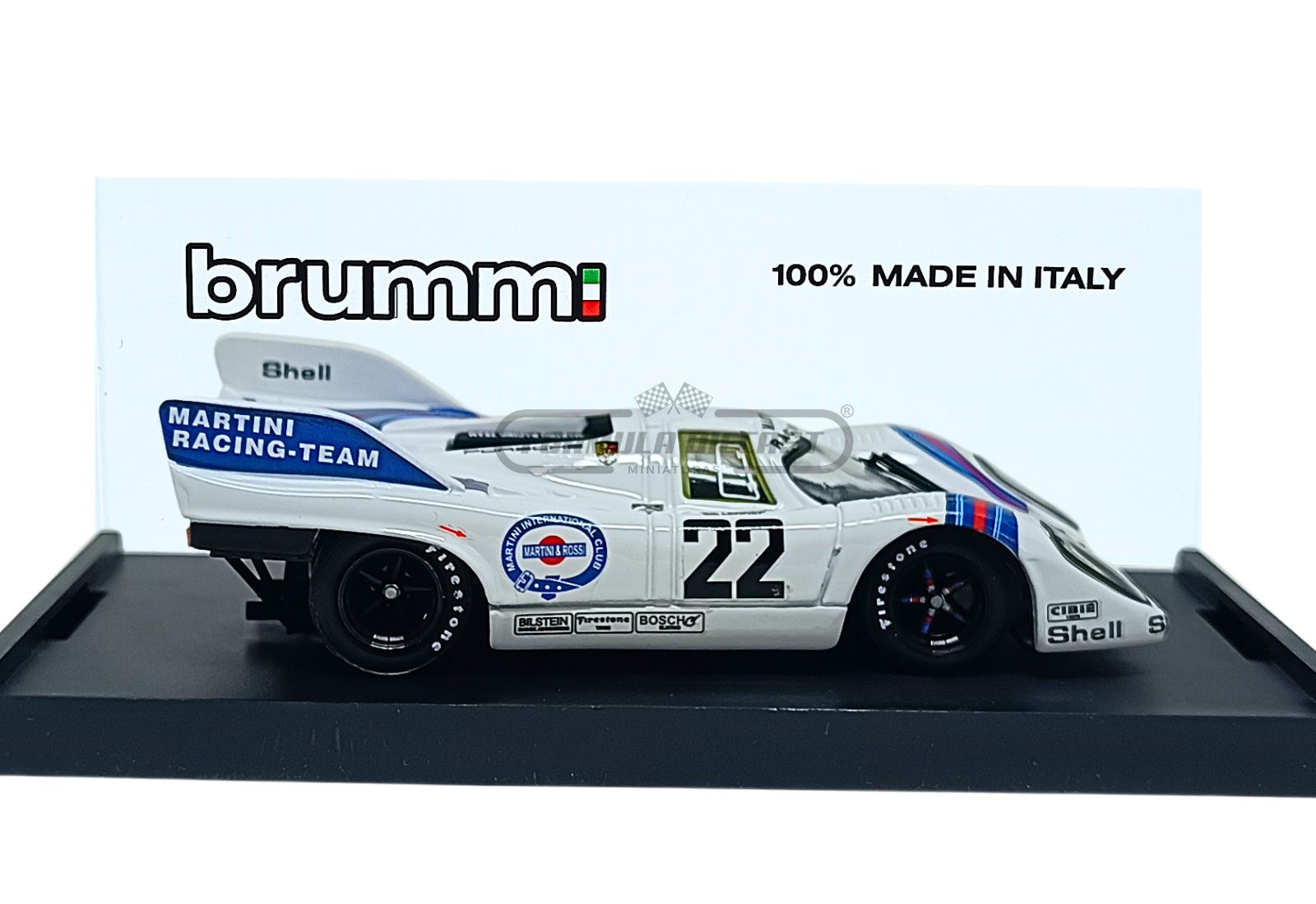 Porsche 917K #22 Marko/van Lennep - Vencedor 24h Le Mans 1971 - 1:43 Brumm - 3