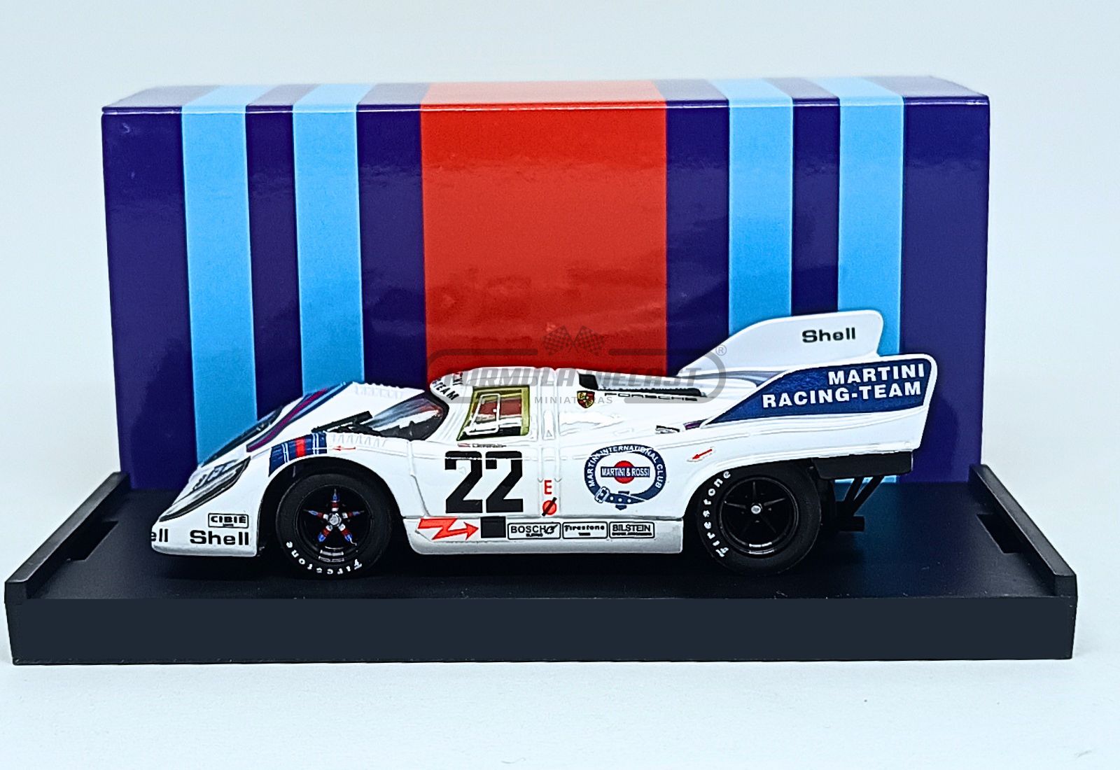Porsche 917K #22 Marko/van Lennep - Vencedor 24h Le Mans 1971 - 1:43 Brumm - 5