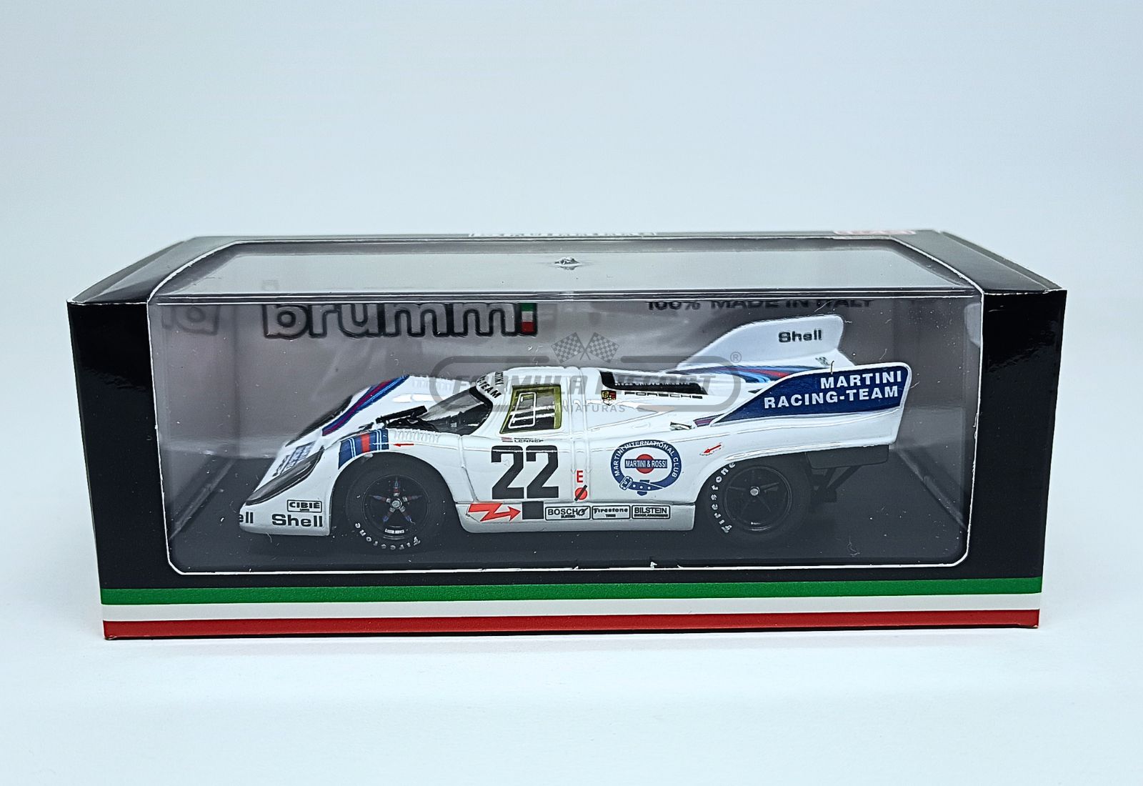 Porsche 917K #22 Marko/van Lennep - Vencedor 24h Le Mans 1971 - 1:43 Brumm - 6