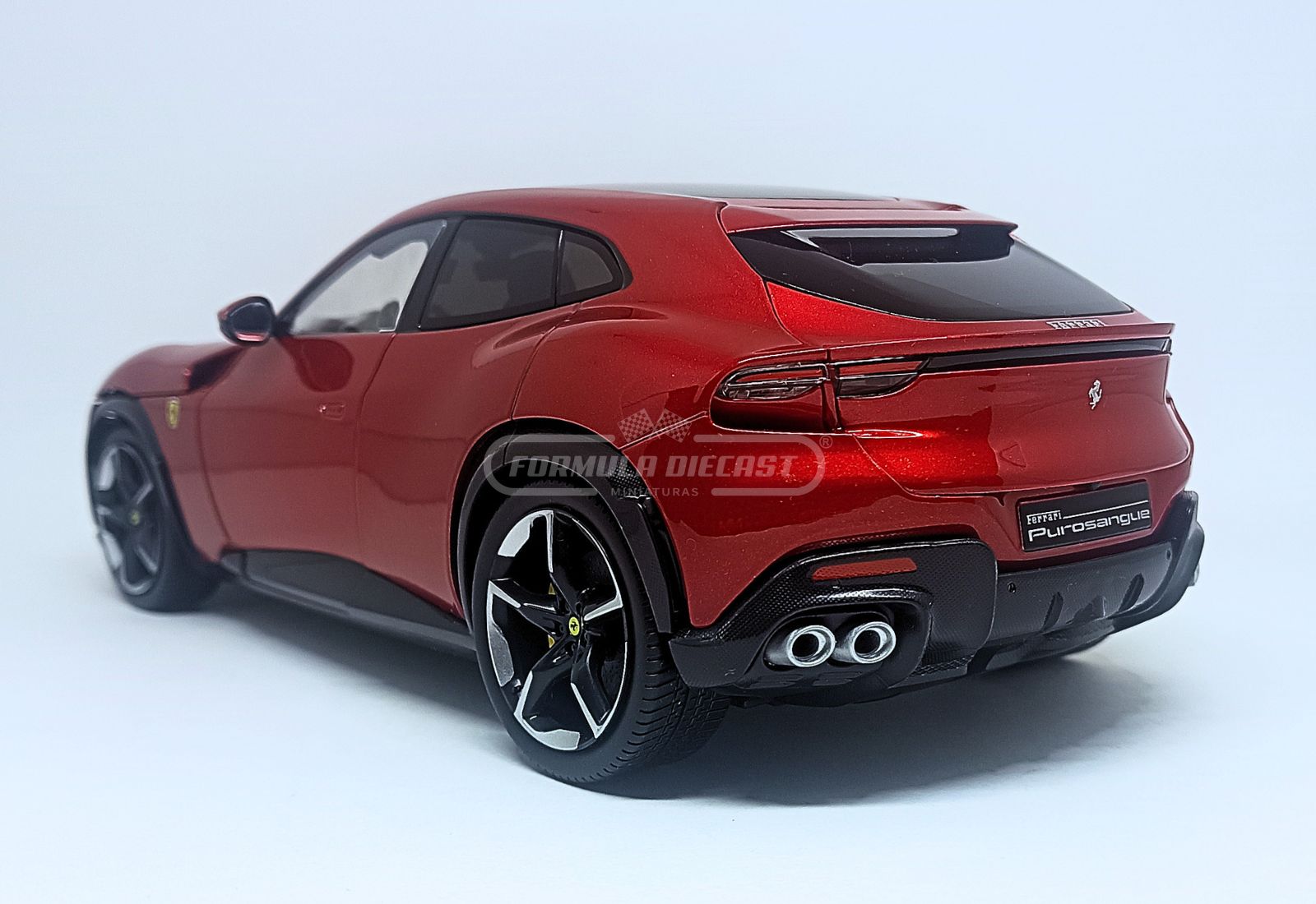 Ferrari Purosangue 2022 - Rosso Magma - Ed. Numerada e Limitada - 1:18 Polistil - 5