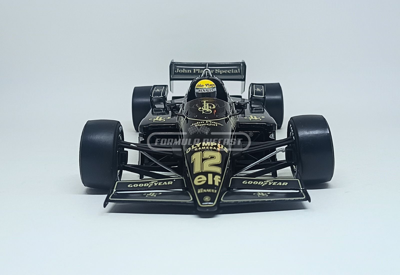 Lotus Renault 97T #12 A.Senna - GP Mônaco F1 1985 - 1:18 Werk83 - 2