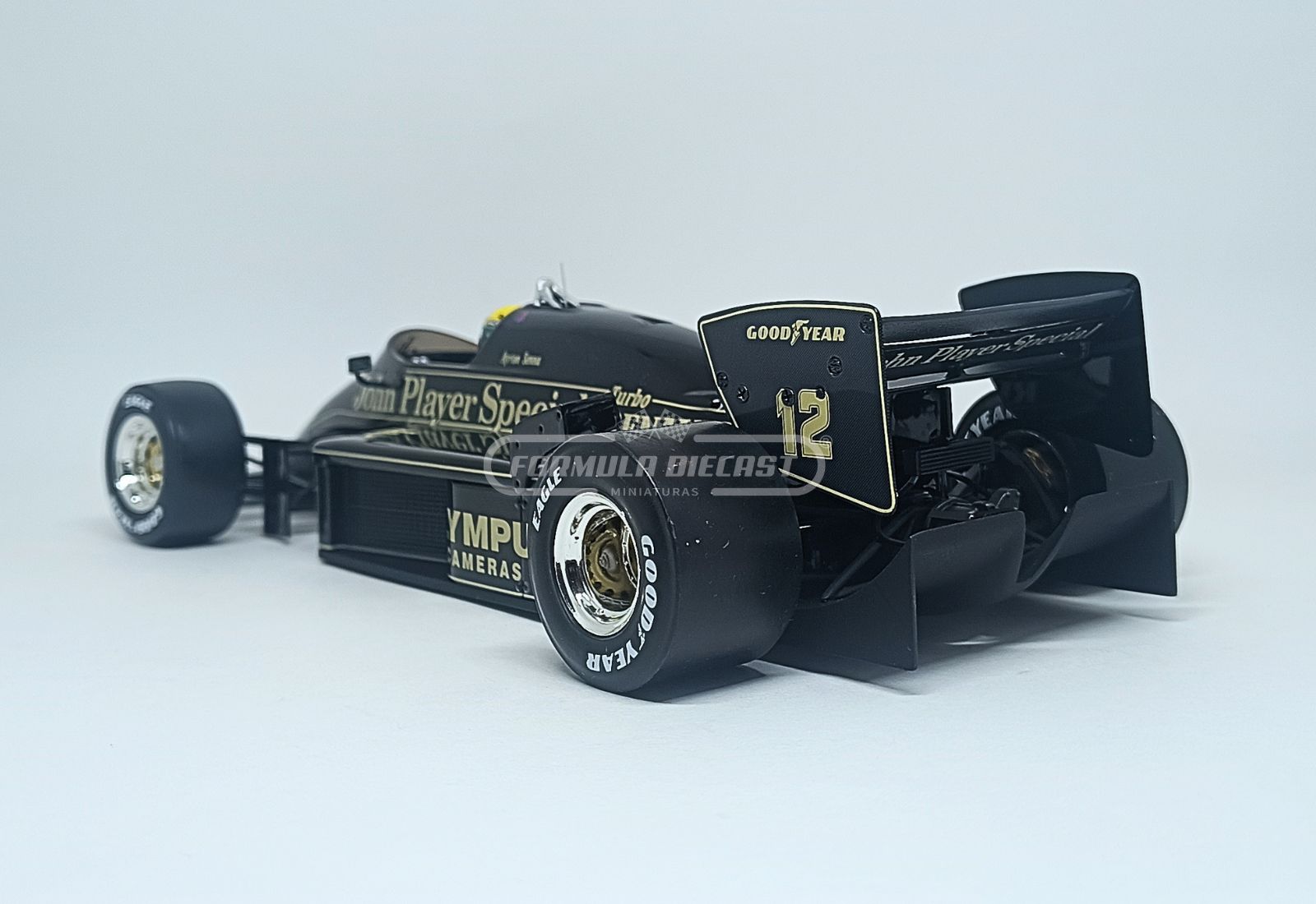 Lotus Renault 97T #12 A.Senna - GP Mônaco F1 1985 - 1:18 Werk83 - 6