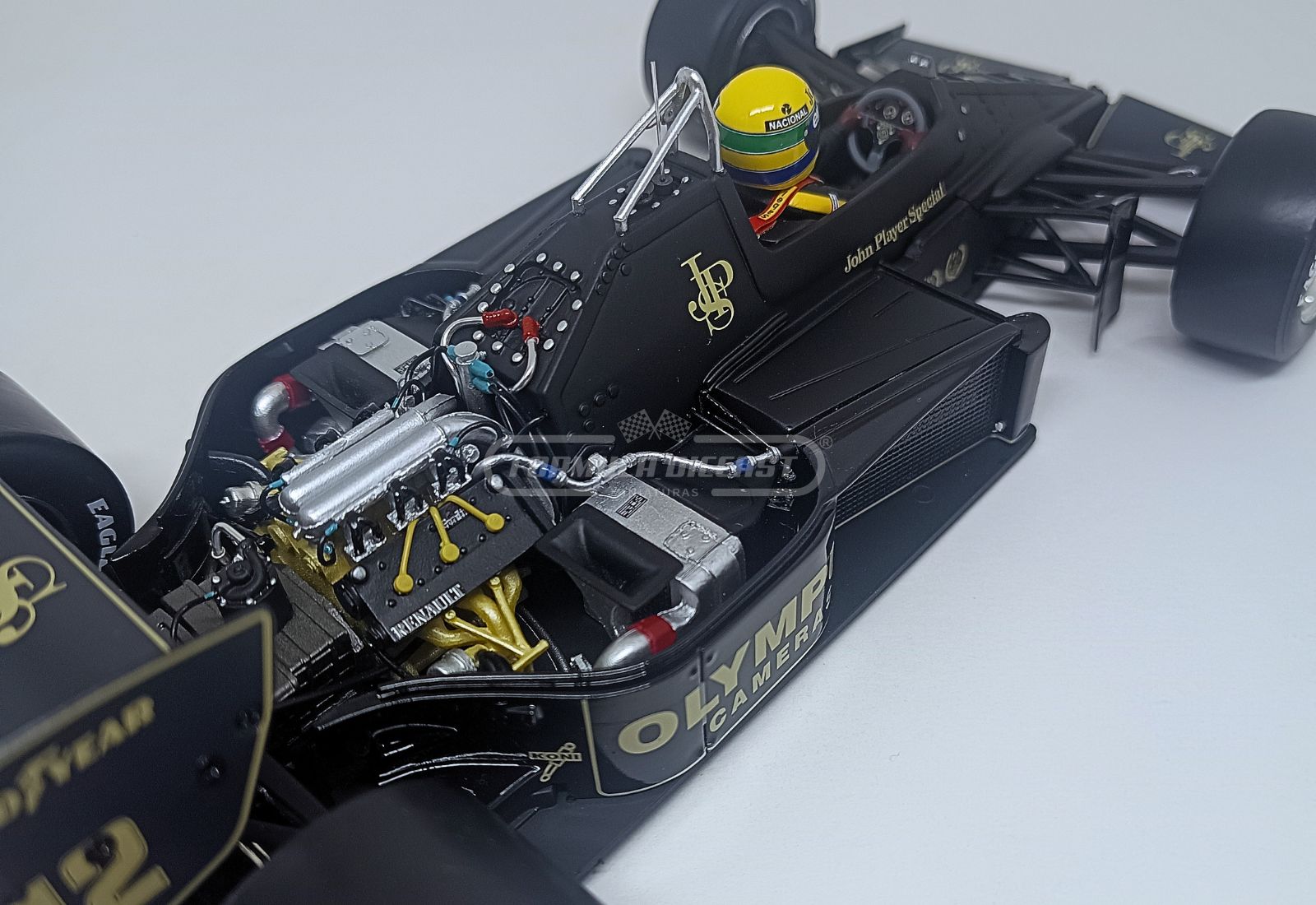 Lotus Renault 97T #12 A.Senna - GP Mônaco F1 1985 - 1:18 Werk83 - 10