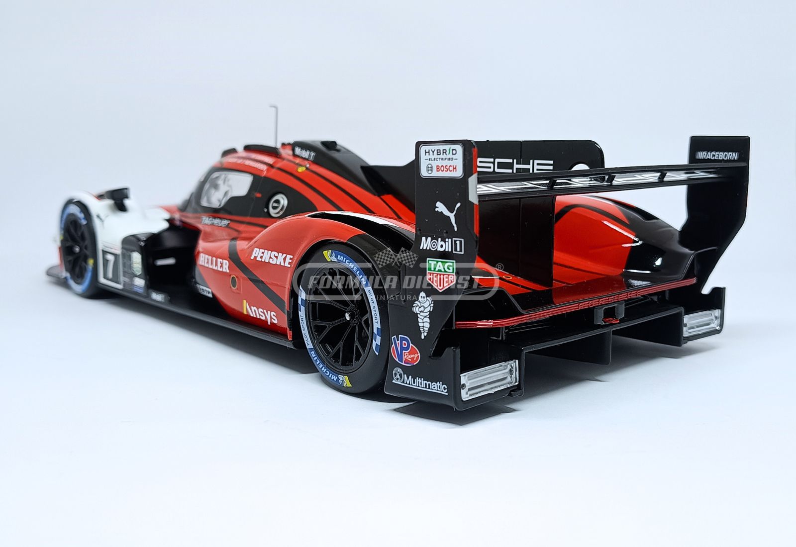 Porsche 963 #7 Nasr/Campbell/Cameron/Newgarden - vencedor IMSA 24h Daytona 2024 - 1:18 IXO - 5