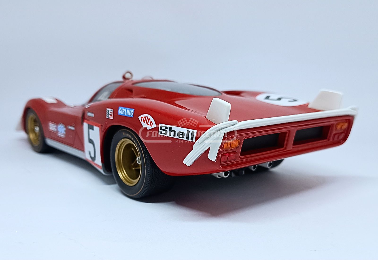 Ferrari 512S "Long-Tail" #5 Ickx/Schetty - 24h Le Mans 1970 - 1:18 Werk83 - 5