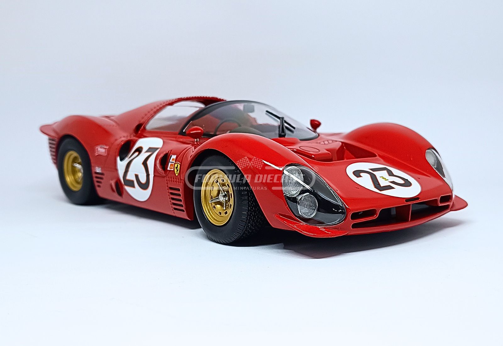 Ferrari 330 P3/4 Spyder #23 Bandini/Amon - Vencedor 24h Daytona 1967 - 1:18 Werk83 - 3