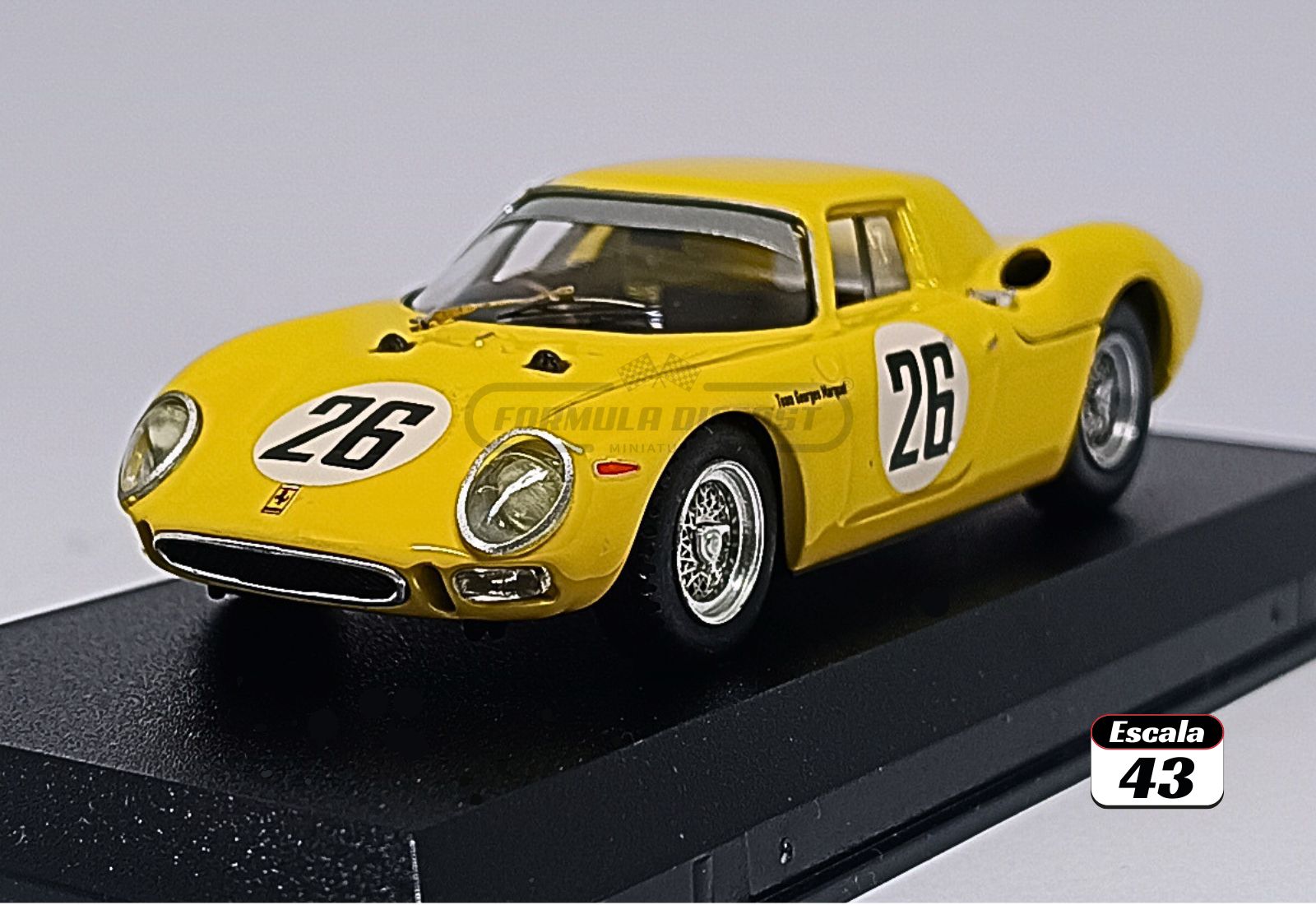 Ferrari 250LM #26 Dumay/Gosselin - 2º lugar 24h Le Mans 1965 - 1:43 Best Model