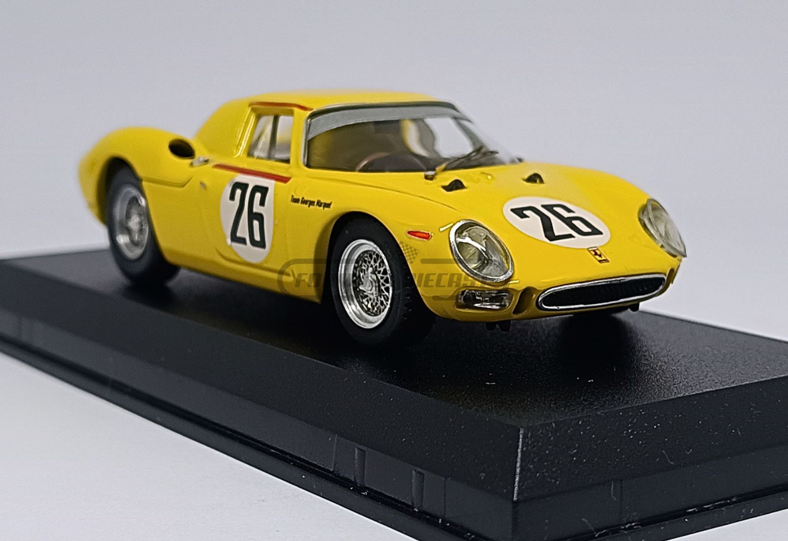 Ferrari 250LM #26 Dumay/Gosselin - 2º lugar 24h Le Mans 1965 - 1:43 Best Model - 3
