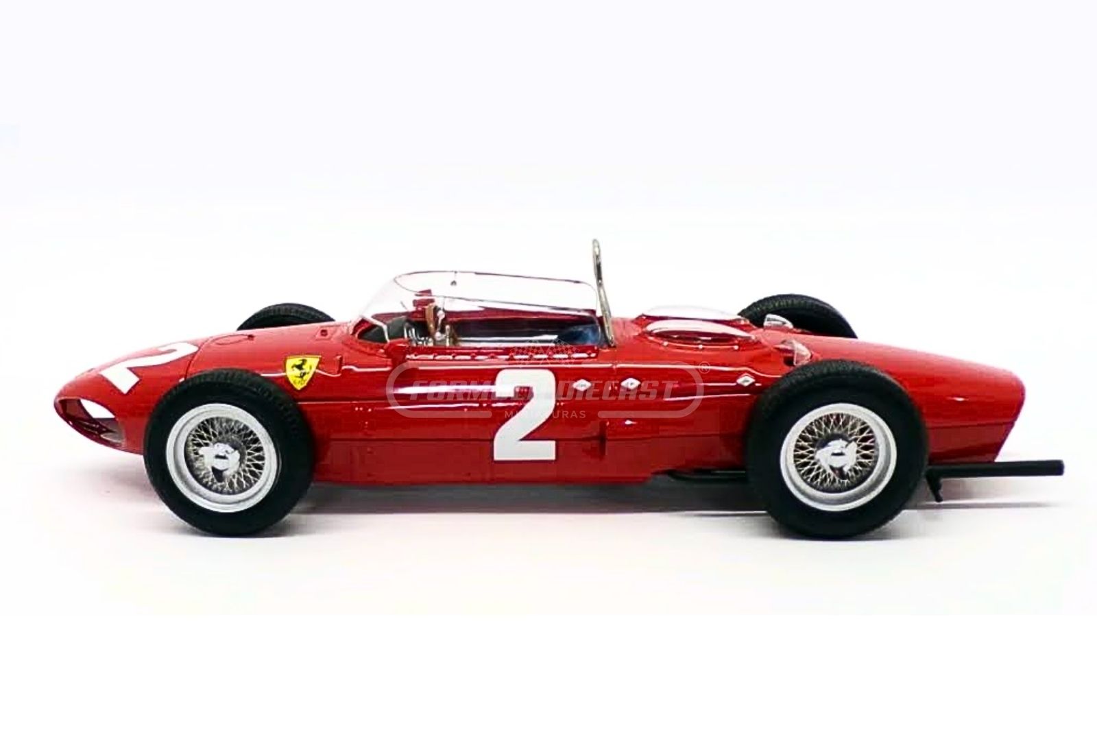 Ferrari 156 "Sharknose" #2 Phil Hill - Campeão Mundial F1 1961 - 1:43 IXO/Altaya - 3