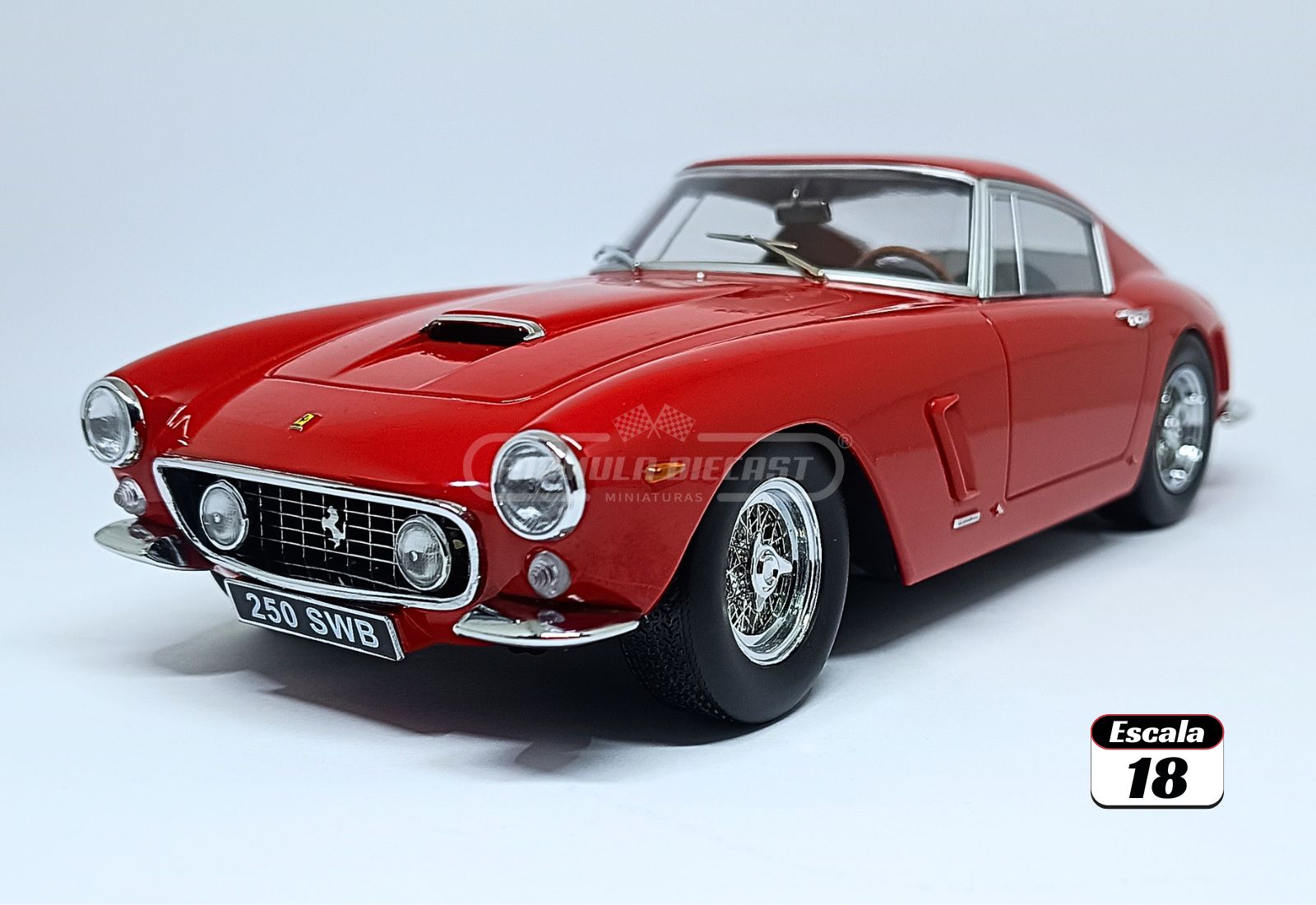 Ferrari 250 GT SWB Berlinetta 1960 - Rosso Corsa - 1:18 KK-Scale