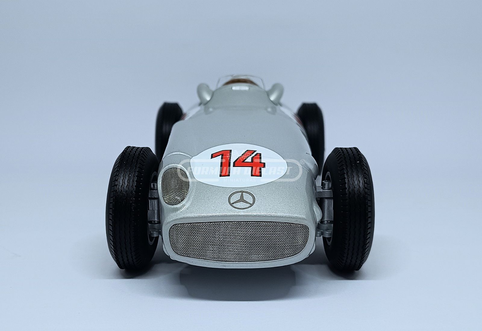 Mercedes-Benz W196 #14 S. Moss - 2º lugar GP Bélgica F1 1955 - 1:18 Werk83 - 2