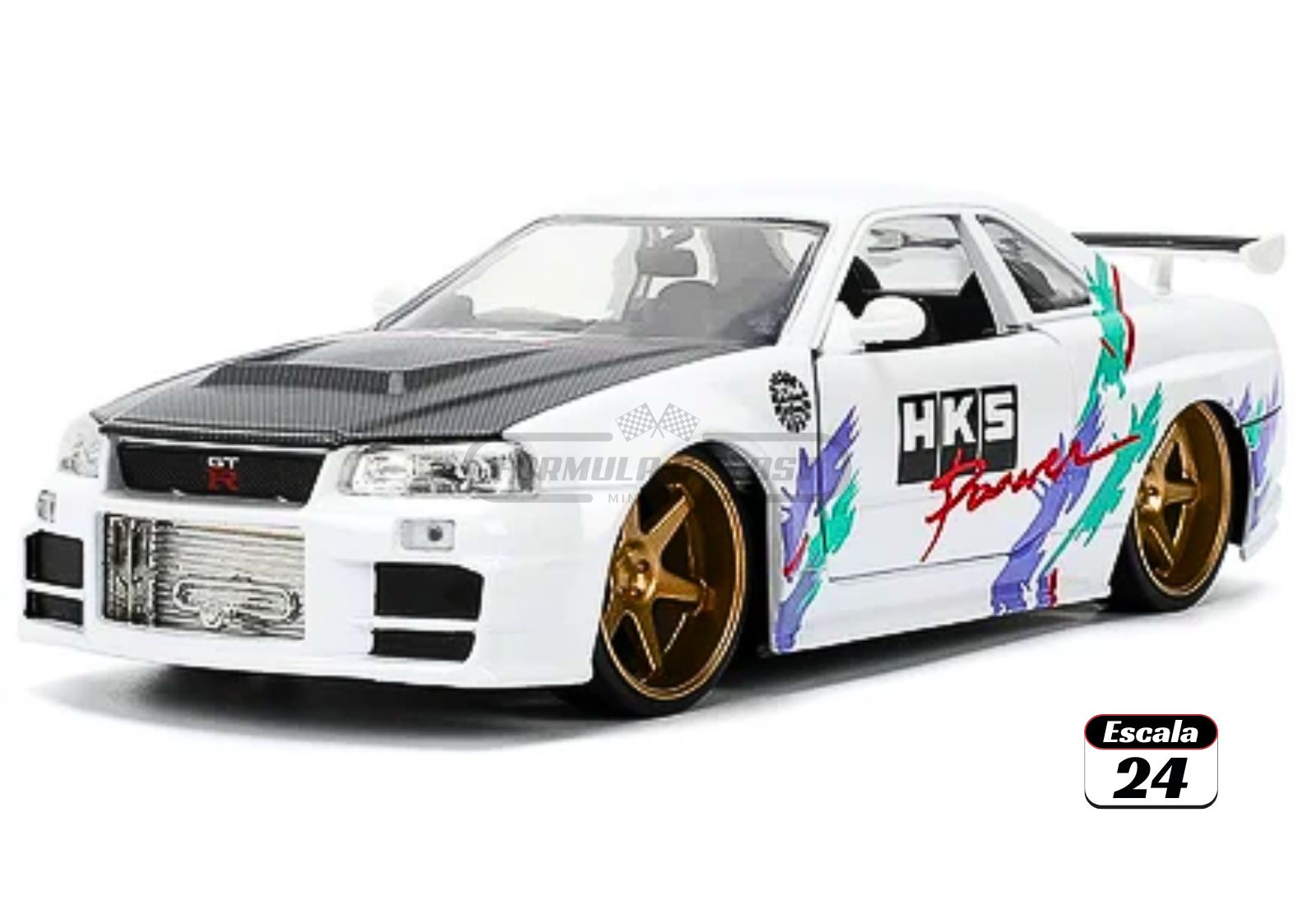 Nissan Skyline GT-R (R34) JDM 2002 - 1:24 Jada