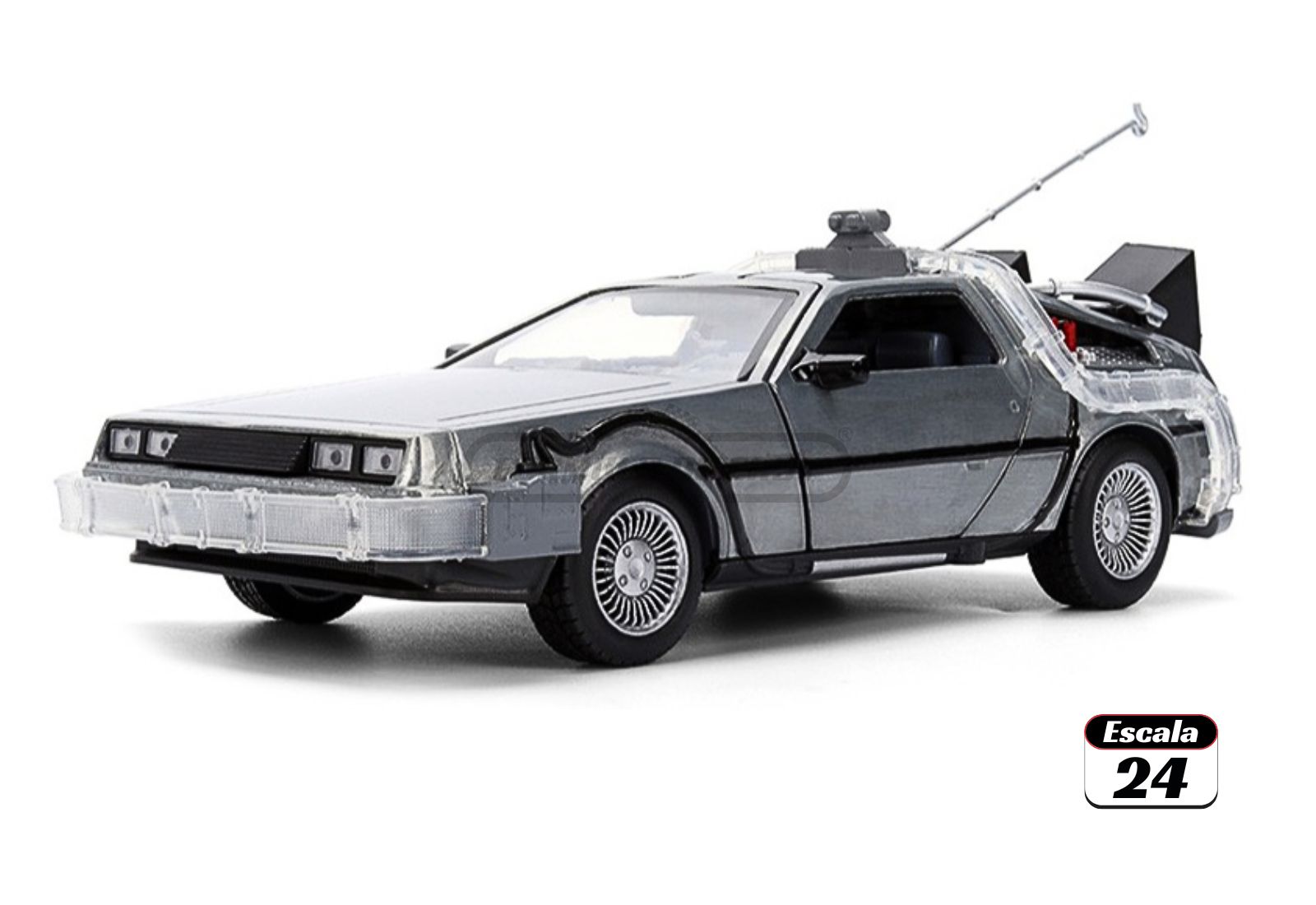 Delorean DMC-12 "Time-Machine" - De Volta para o Futuro - 1:24 Jada