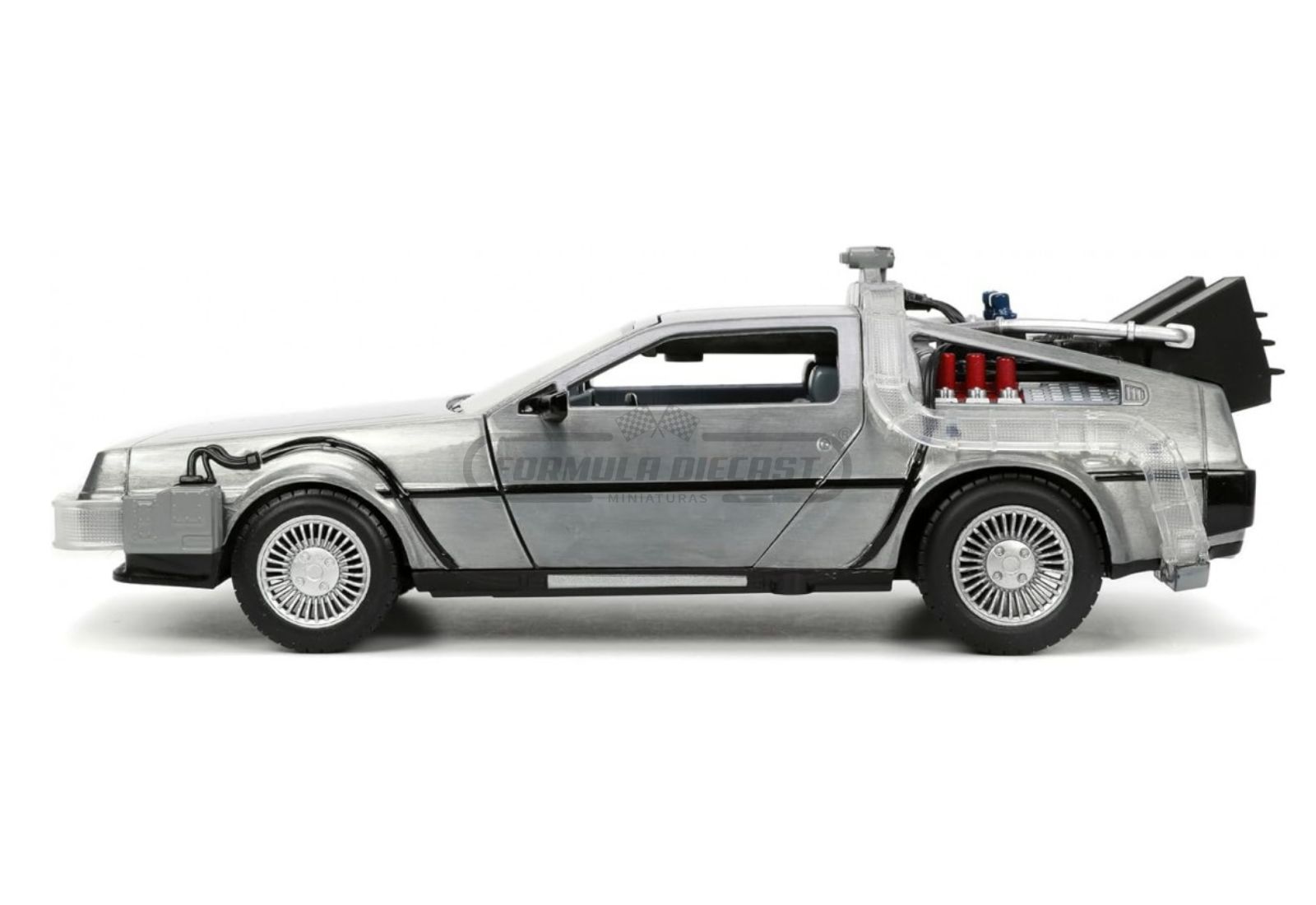 Delorean DMC-12 "Time-Machine" - De Volta para o Futuro - 1:24 Jada - 2