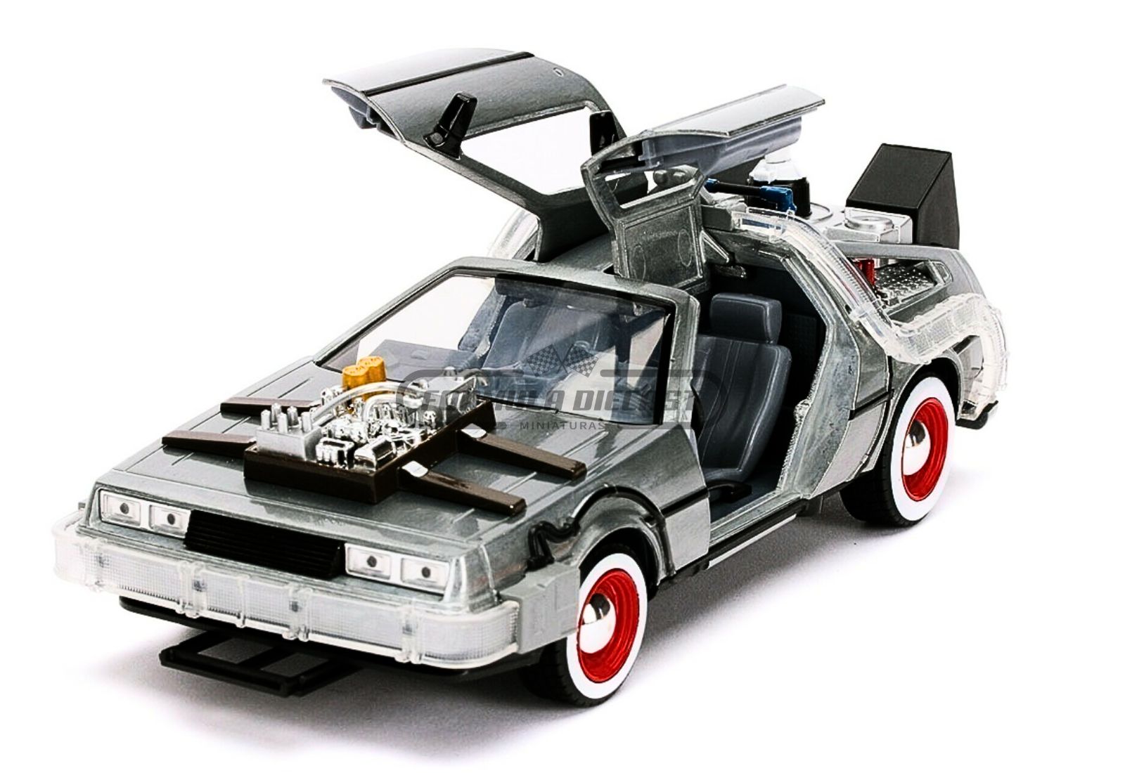 Delorean DMC-12 "Time-Machine" - De Volta para o Futuro 3 - 1:24 Jada - 3