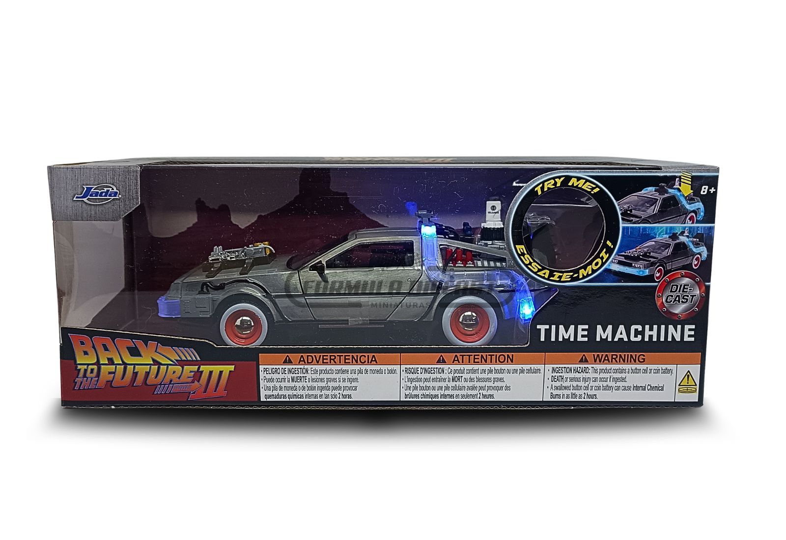 Delorean DMC-12 "Time-Machine" - De Volta para o Futuro 3 - 1:24 Jada - 4