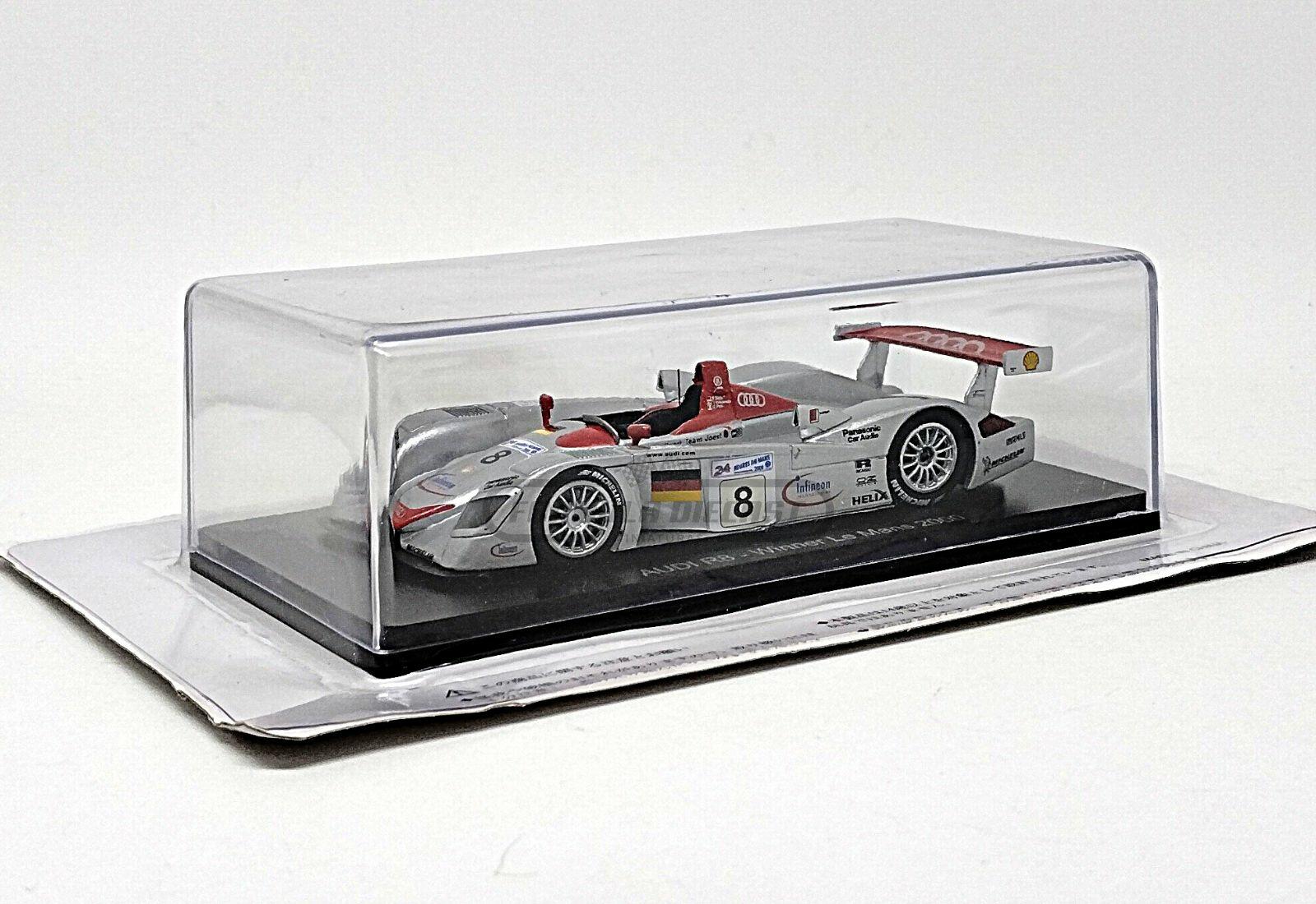 Audi R8 #8 Kristensen/Pirro/Biela - Vencedor 24h Le Mans 2000 - 1:43 Spark