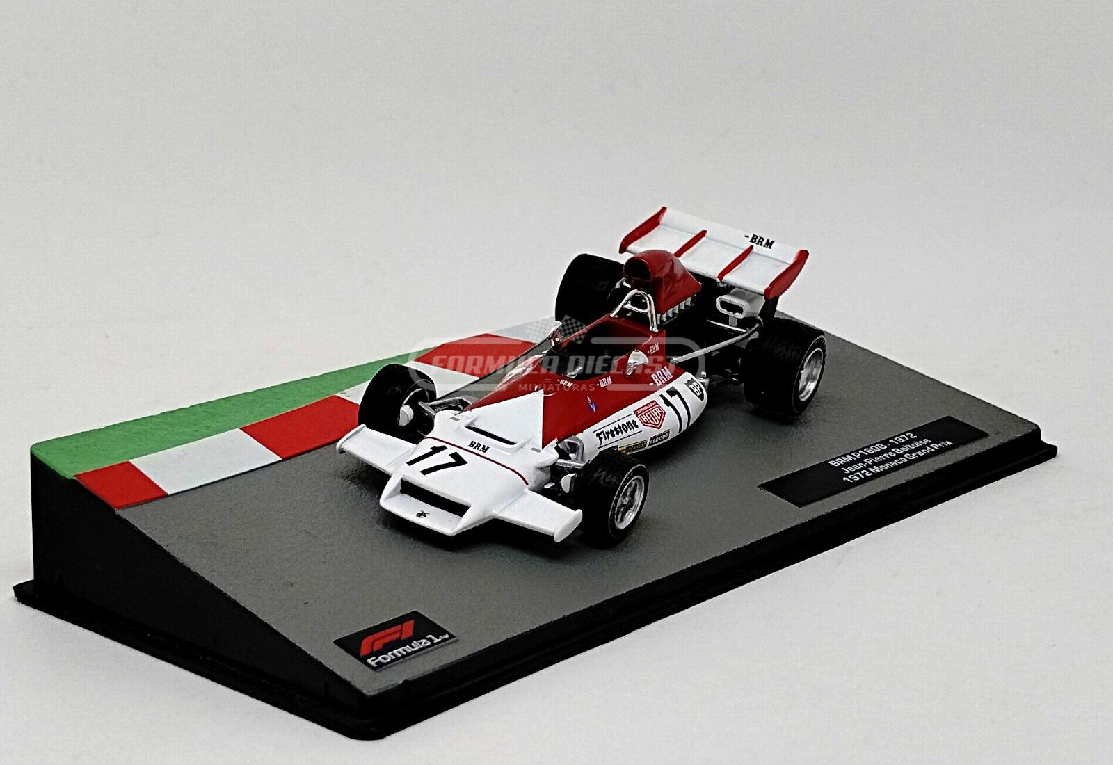 BRM P160B #17 J. P. Beltoise - Vencedor GP Mônaco - F1 1972 - 1:43 Altaya