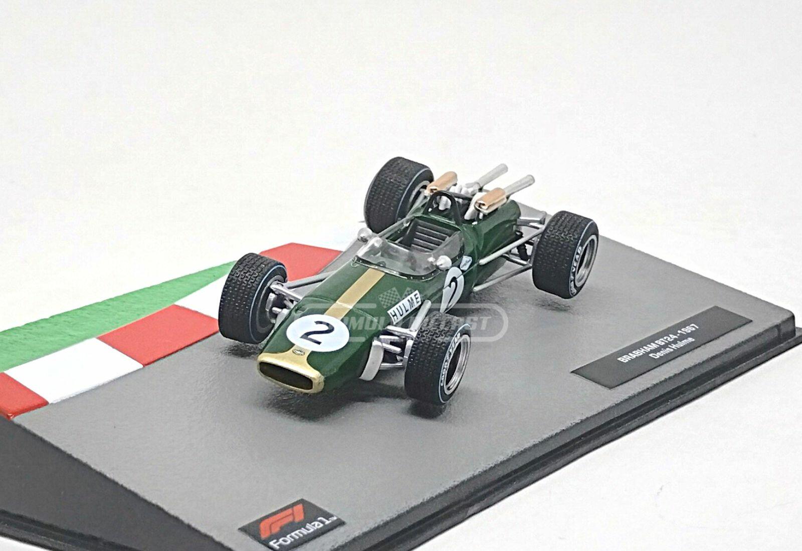 Brabham BT24 #2 D. Hulme - Campeão Mundial F1 1967 - 1:43 Altaya