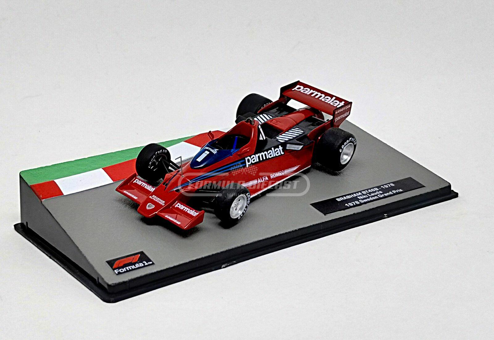 Brabham BT46B "Fan-Car" #1 N. Lauda - Vencedor GP Suécia F1 1978 - 1:43 Altaya