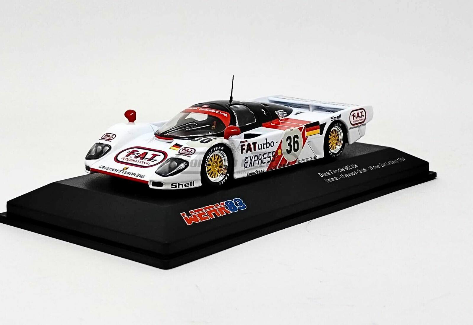 Dauer Porsche 962 #36 Dalmas/Haywood/Baldi - Vencedor 24h Le Mans 1994 - 1:43 Werk83