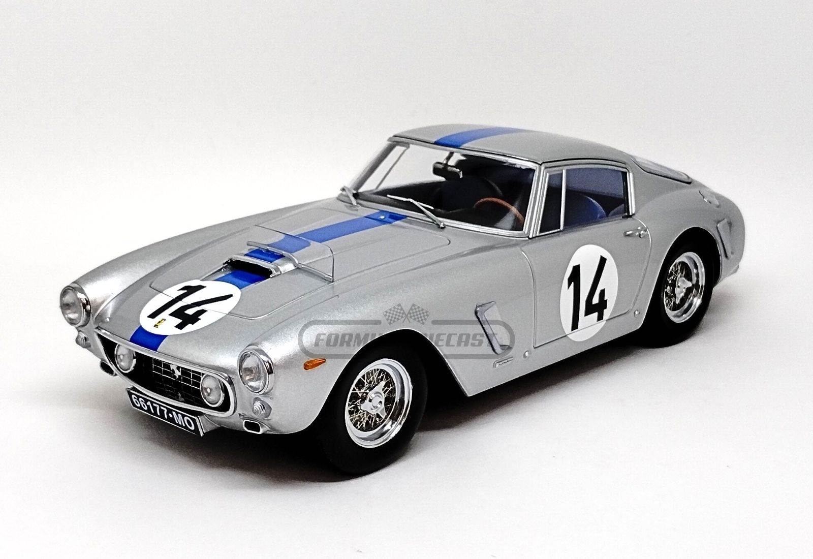 Ferrari 250 GT SWB #14 Noblet/Guichet - 3º lugar 24h Le Mans 1961 - 1:18 KK-Scale