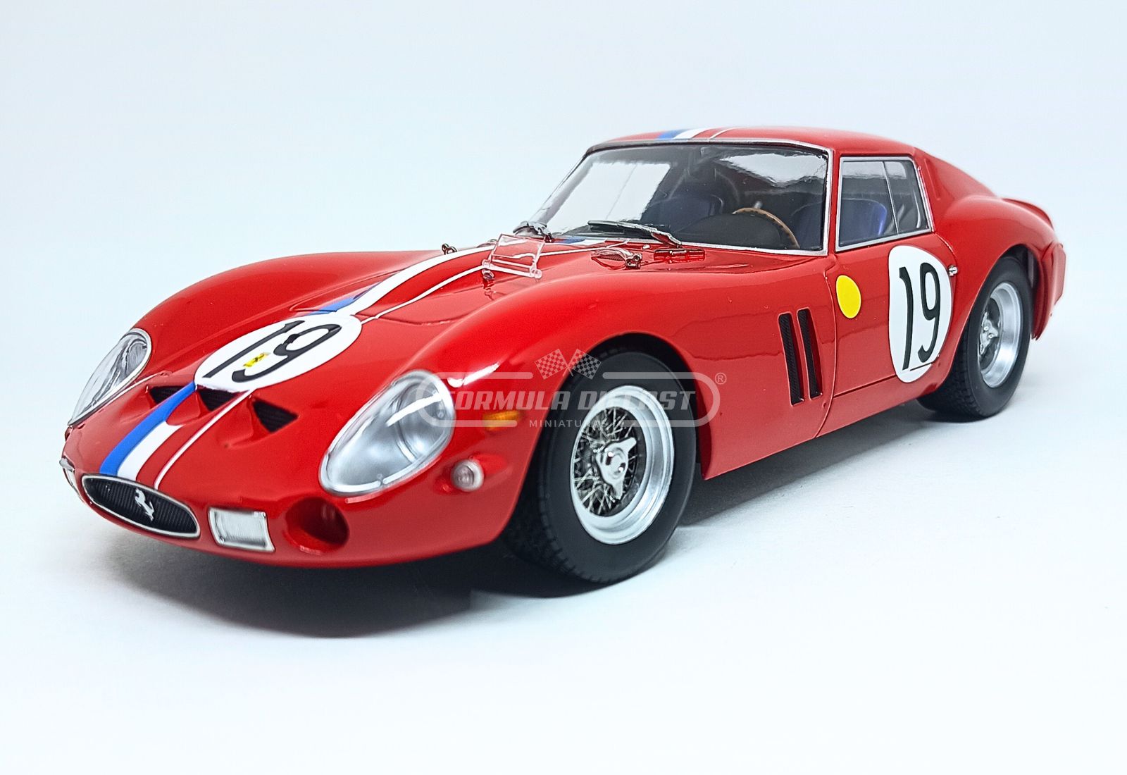 Ferrari 250 GTO #19 P. Noblet/J. Guichet - 2º lugar 24h Le Mans 1962 - 1:18 KK-Scale