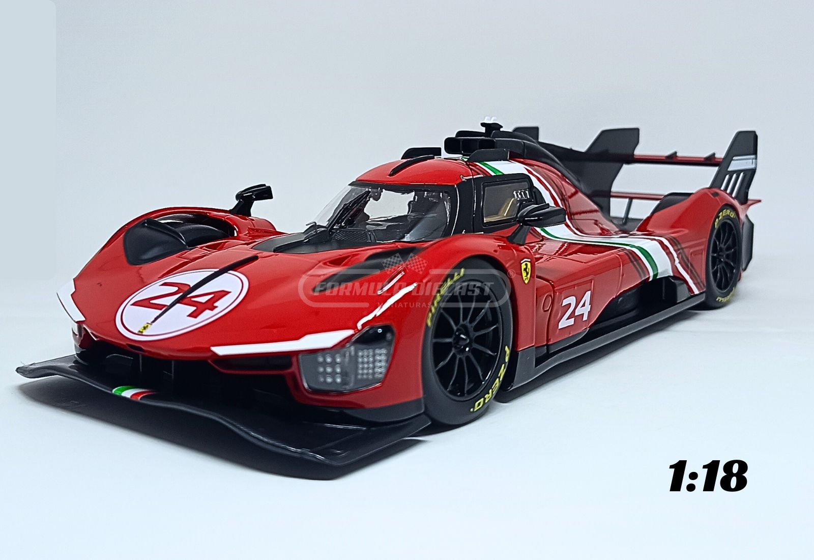 Ferrari 499P Modificata 2024 – 1:18 Bburago