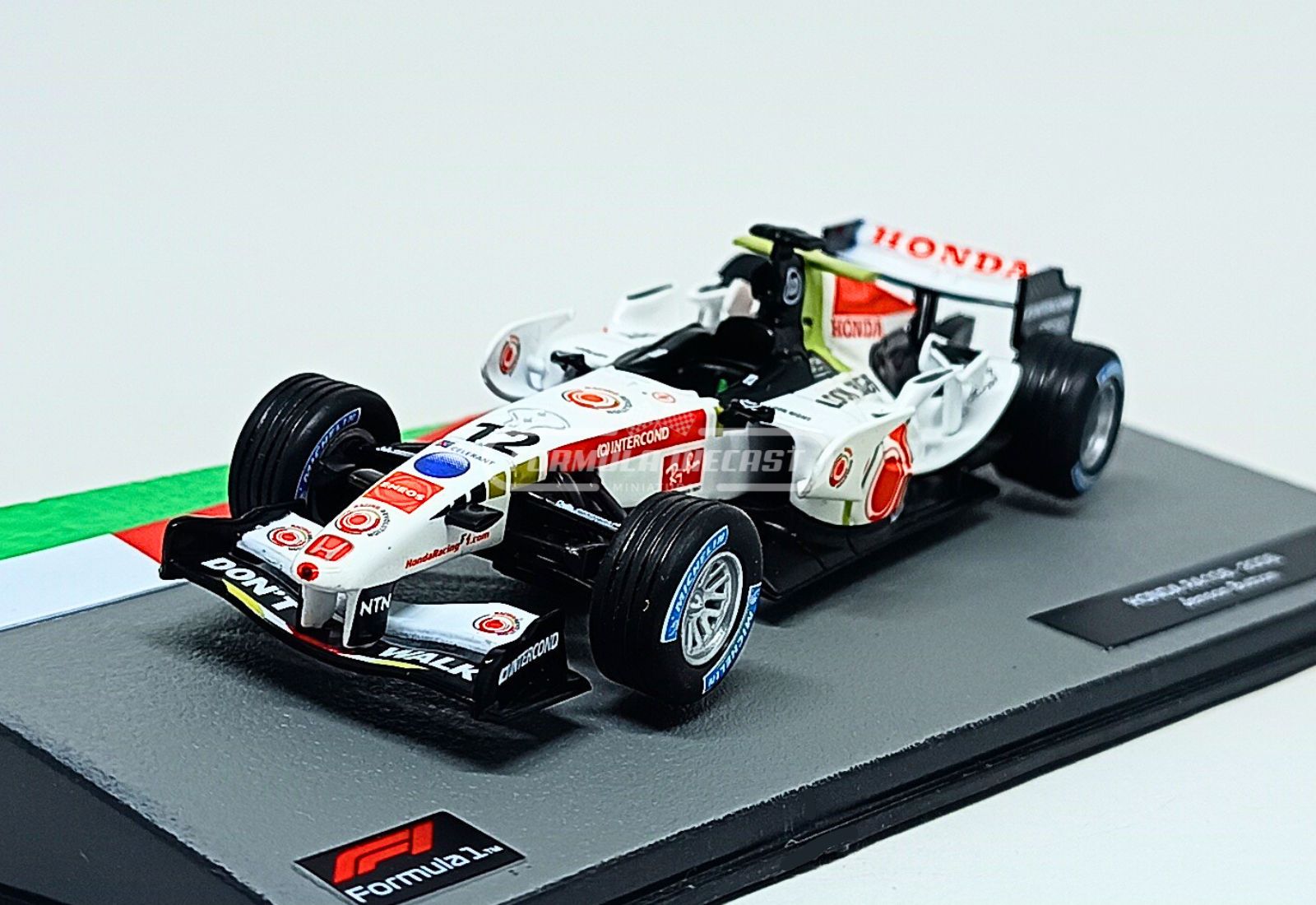 Honda RA106 #12 Jenson Button - F1 2006 - 1:43 Altaya