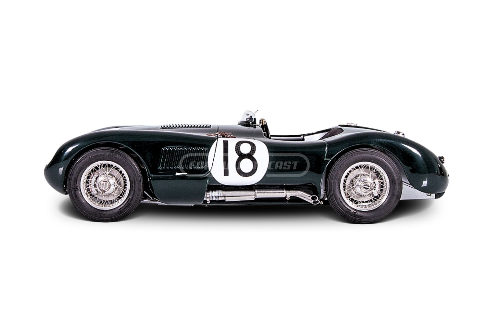 Jaguar XK120 C-Type #18 Rolt/Hamilton – Vencedor 24h Le Mans 1953 – 1:43 Altaya - 2