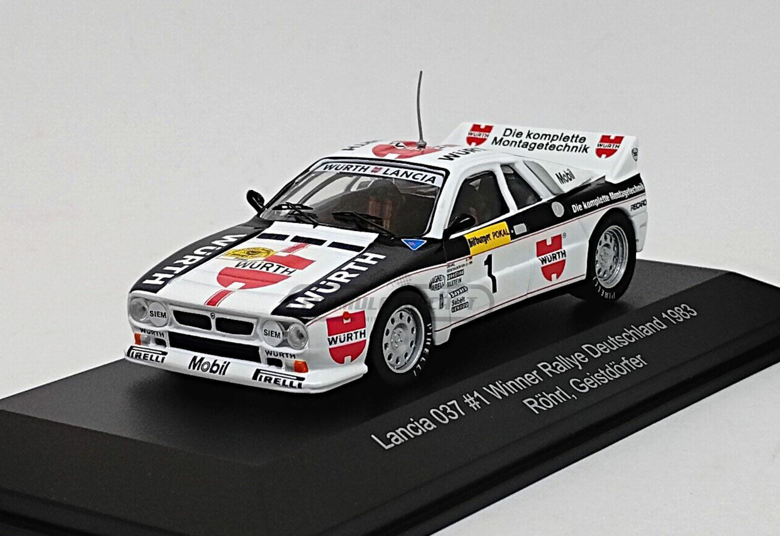 Lancia 037 #1 Röhrl/Geistdörfer - Vencedor Rally ADAC Alemanha 1983 - 1:43 CMR