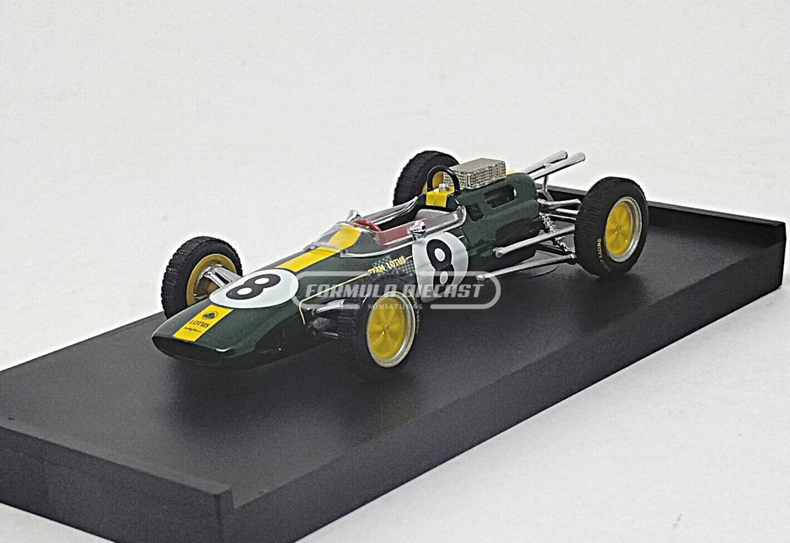 Lotus 25 #8 Jim Clark - Vencedor GP Itália - Campeão Mundial F1 1963 - 1:43 Brumm