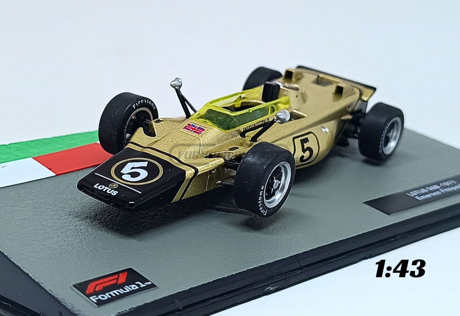 Lotus 56B #5 Emerson Fittipaldi - F1 1971 - 1:43 Altaya